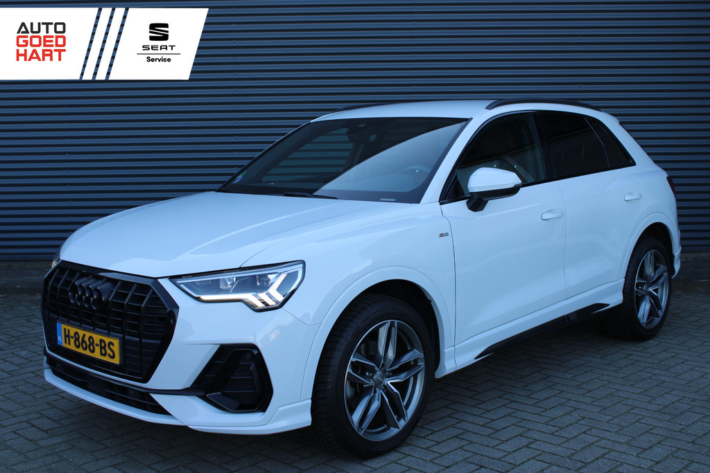 Audi Q3 35 TFSI S-Line Vol-Leder Full-Led Virtual-Cockpit CarPlay