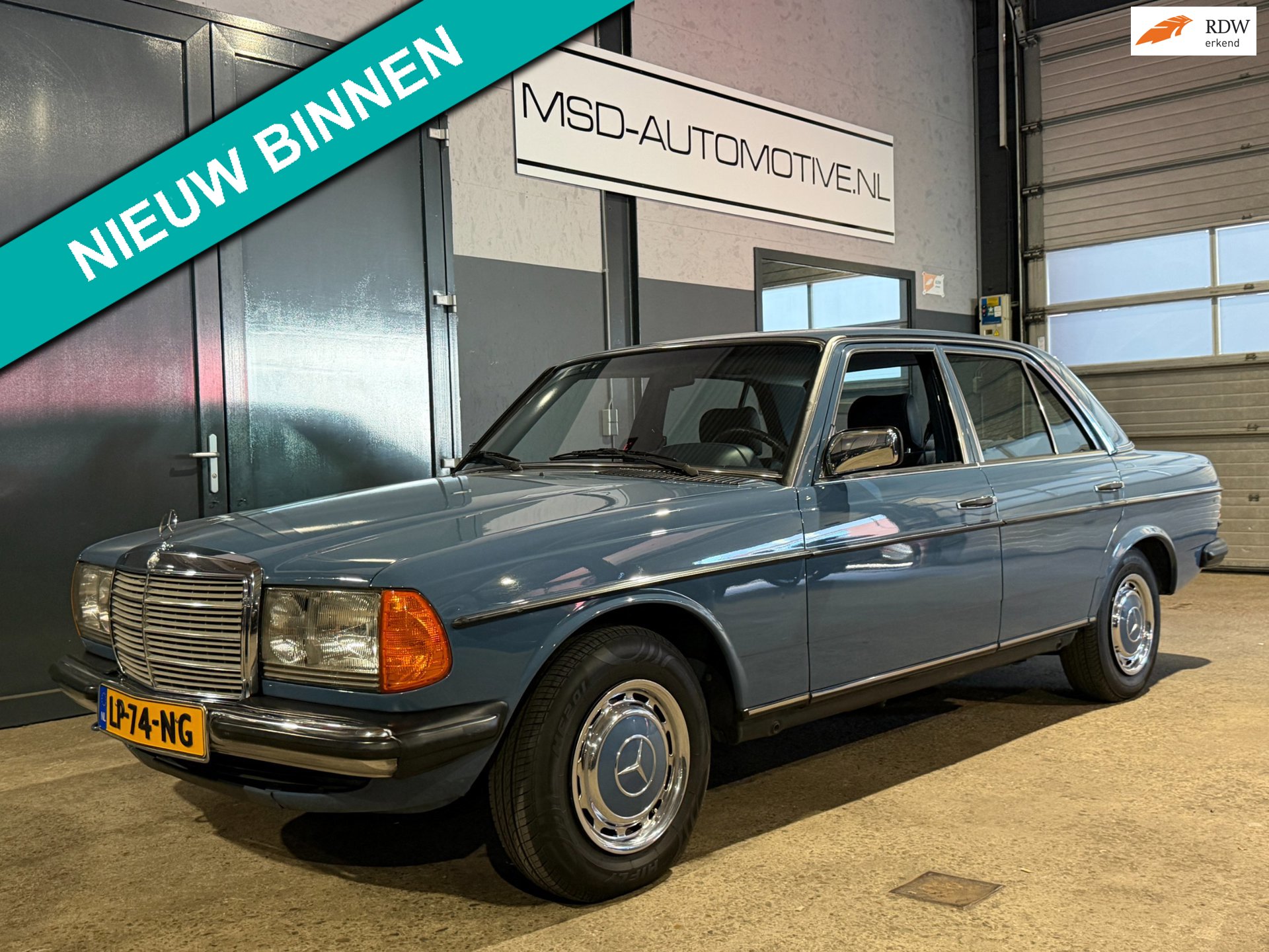 Mercedes-Benz 200-280 (W123) 200 Taxatierapport|Uniek Nederlandse geleverde auto !