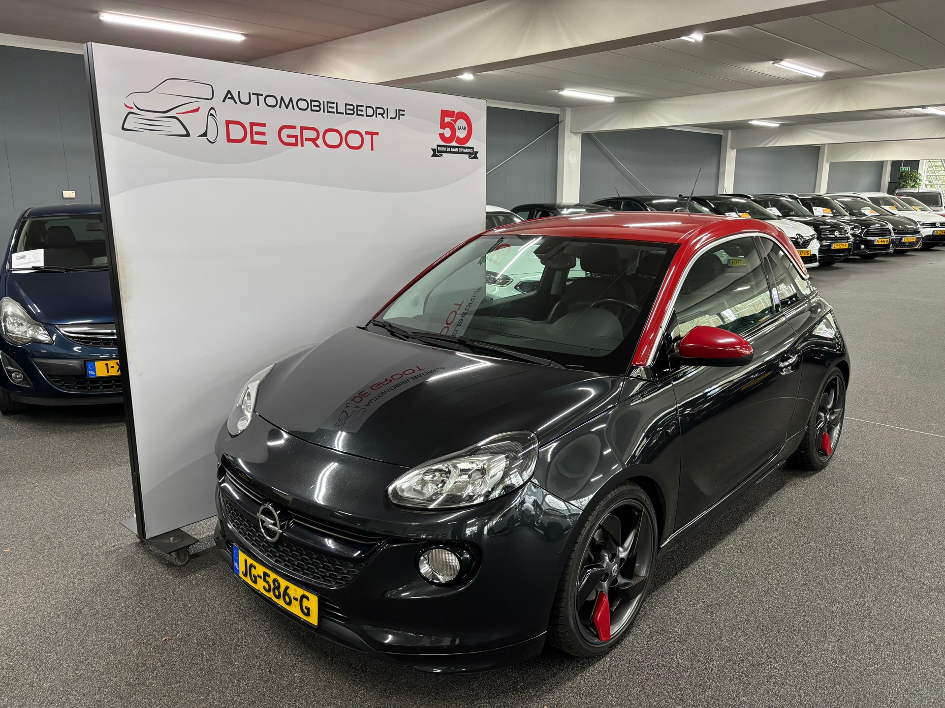 Opel ADAM 1.0 Turbo Unlimited, dealer onderhouden, Parkeersensoren achter, Climat/Cruise Control, Apple/Android Carplay, 18"velgen