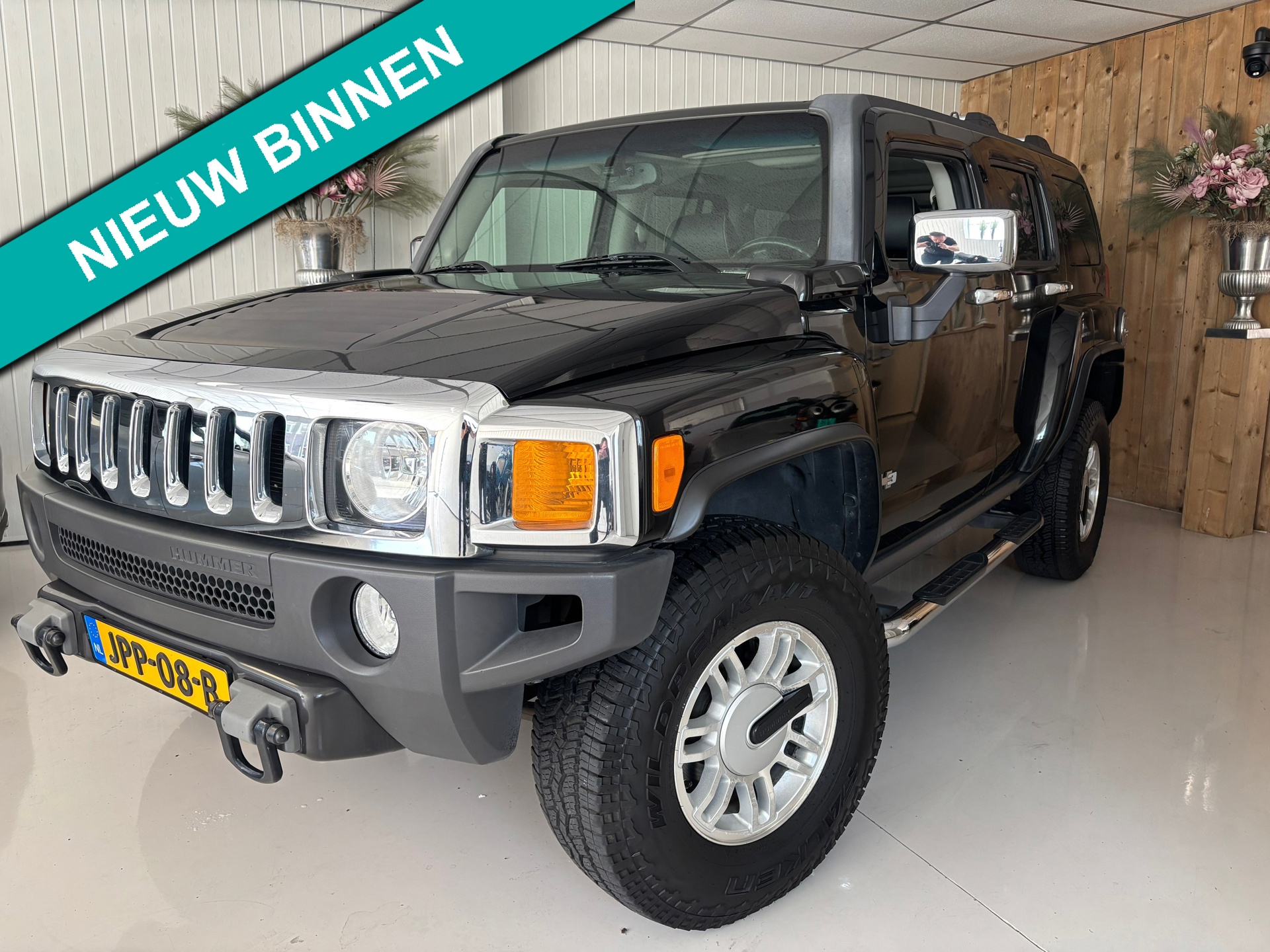 Hummer H3 3.5 BENZINE, 38000KM GELOPEN, UNIEK, CRUISE, OPEN DAK, AIRCO, ETC....