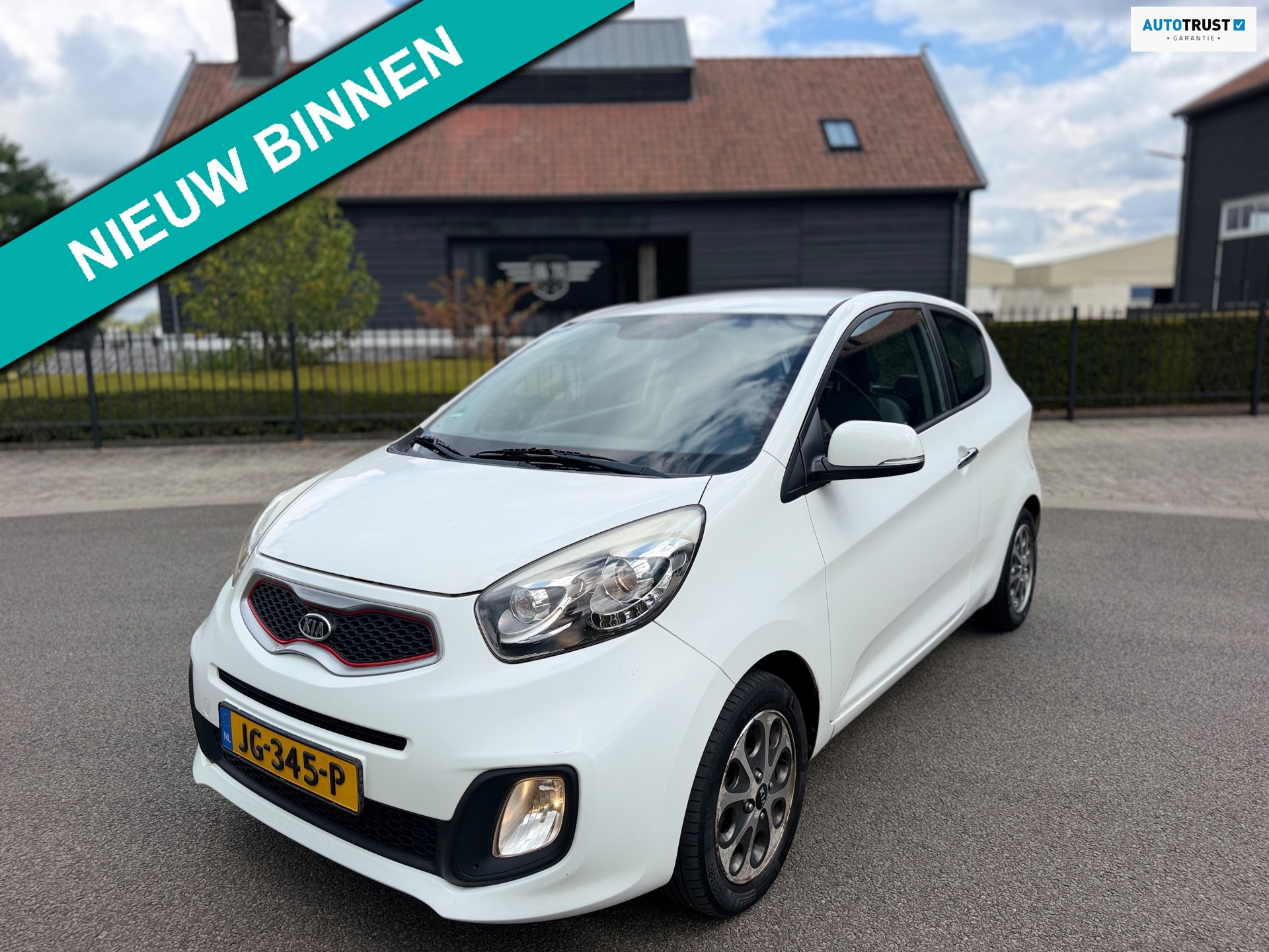 Kia Picanto 1.2 CVVT ISG Comfort Pack Airco/eCC deels Leer Pdc Lm Velgen INRUIL KOOPJE!!