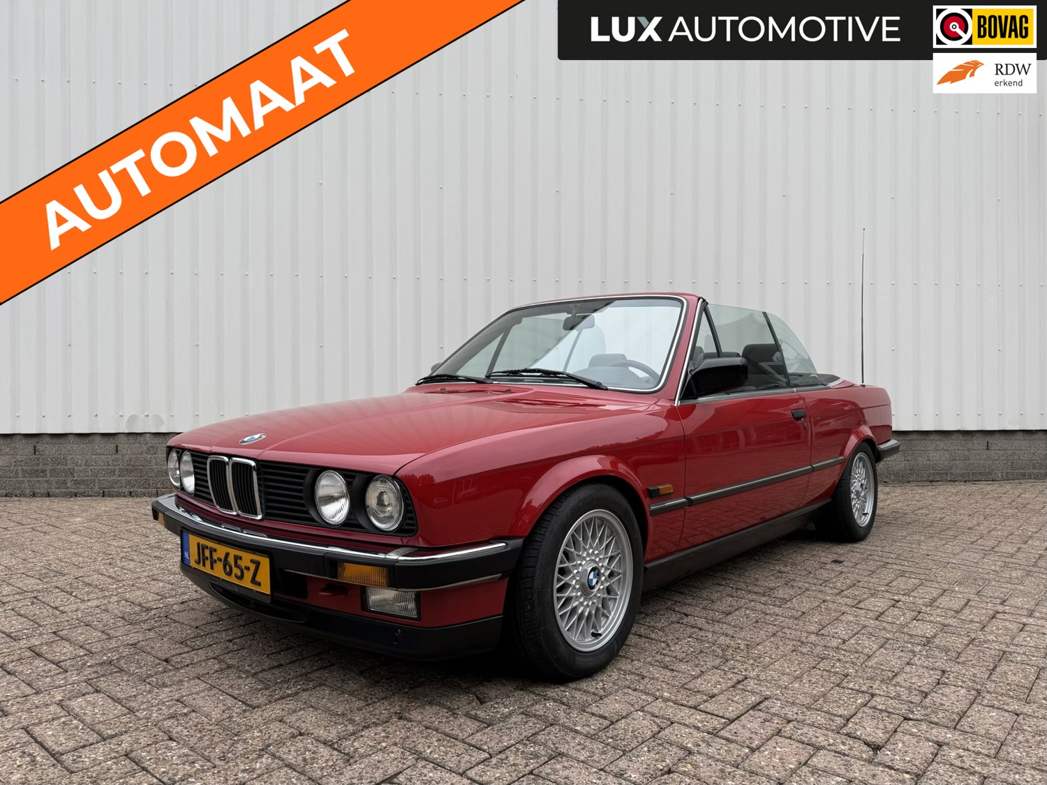 BMW 3-serie Cabrio 325i Cabrio, 79dkm, Zinnoberrot, Zeer nette staat