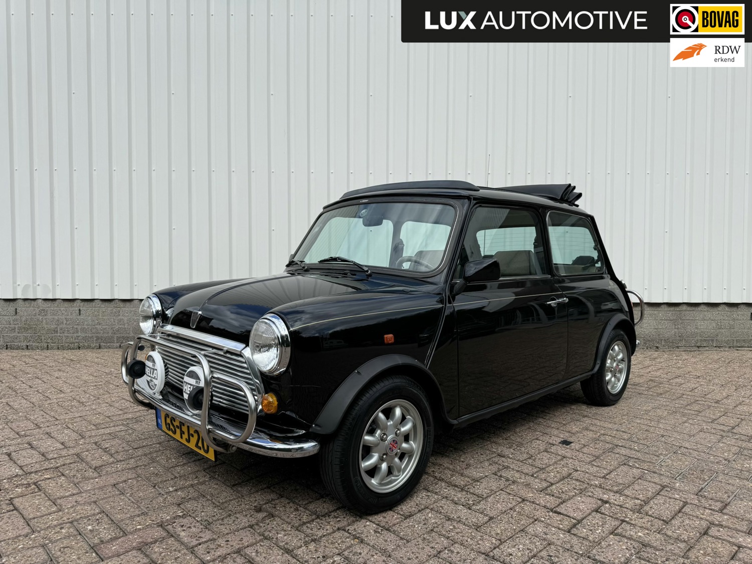 Rover Mini 1.3 British Open, Vouwdak, NL auto