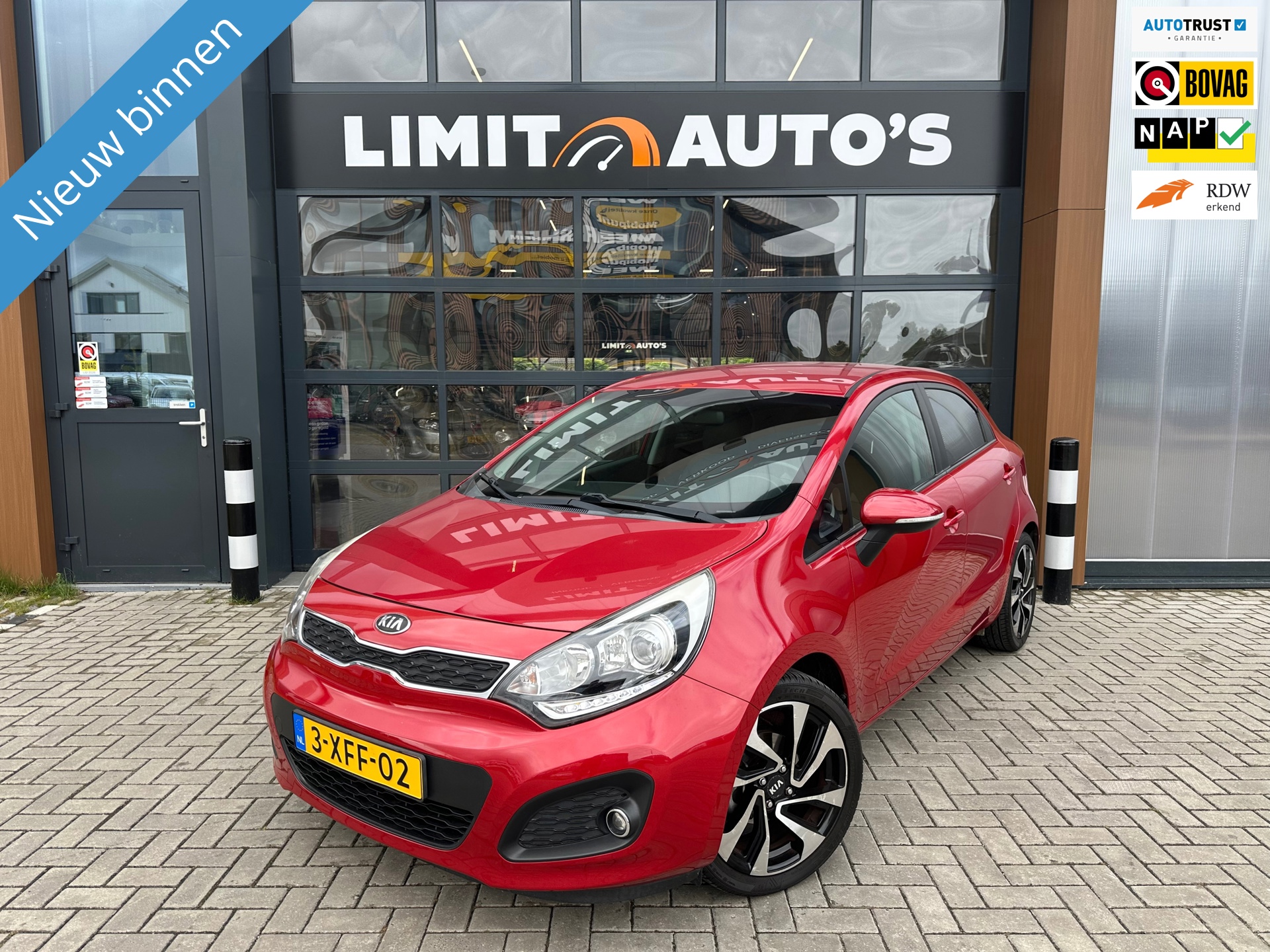 Kia Rio 1.2 CVVT World Cup Edition Airco/Cruise/Pdc/El.ramen/Led/Lmv/Nap/Apk