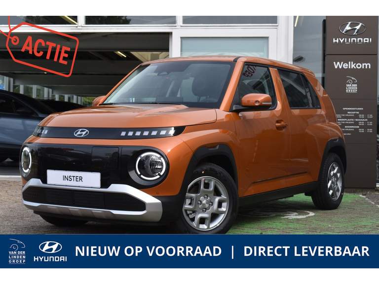 Hyundai Inster Hyundai Inster 49 kWh Pulse + Winterpack DIRECT LEVERBAAR!