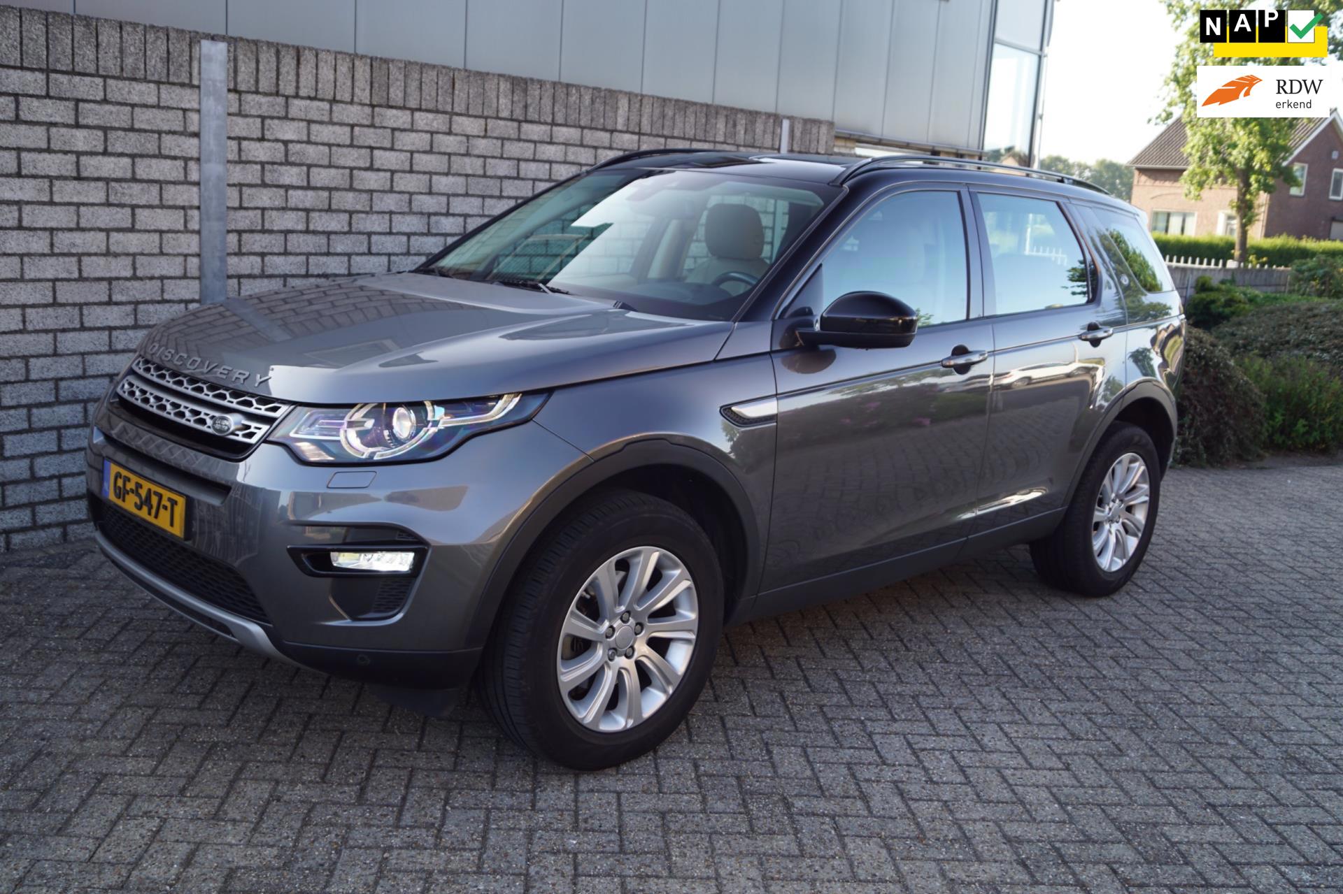 Land Rover Discovery Sport 2.0 Si4 4WD HSE Autom 241PK Xeno Leder Stoelverw Navi Camera Clima 2x PDC LMV Trekhaak NL Auto.