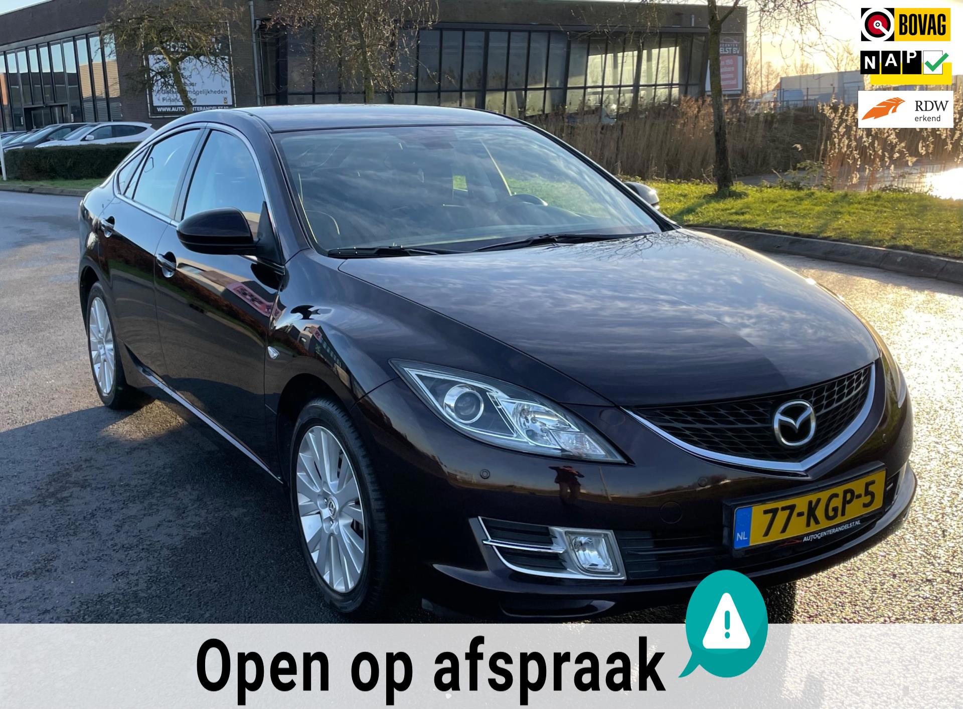 Mazda 6 2.0 S-VT TS, 147PK, Navi, Pdc, Cruise/Climate control, Lmv, Rvm, Geen import, Nap, Mooie kmstand!