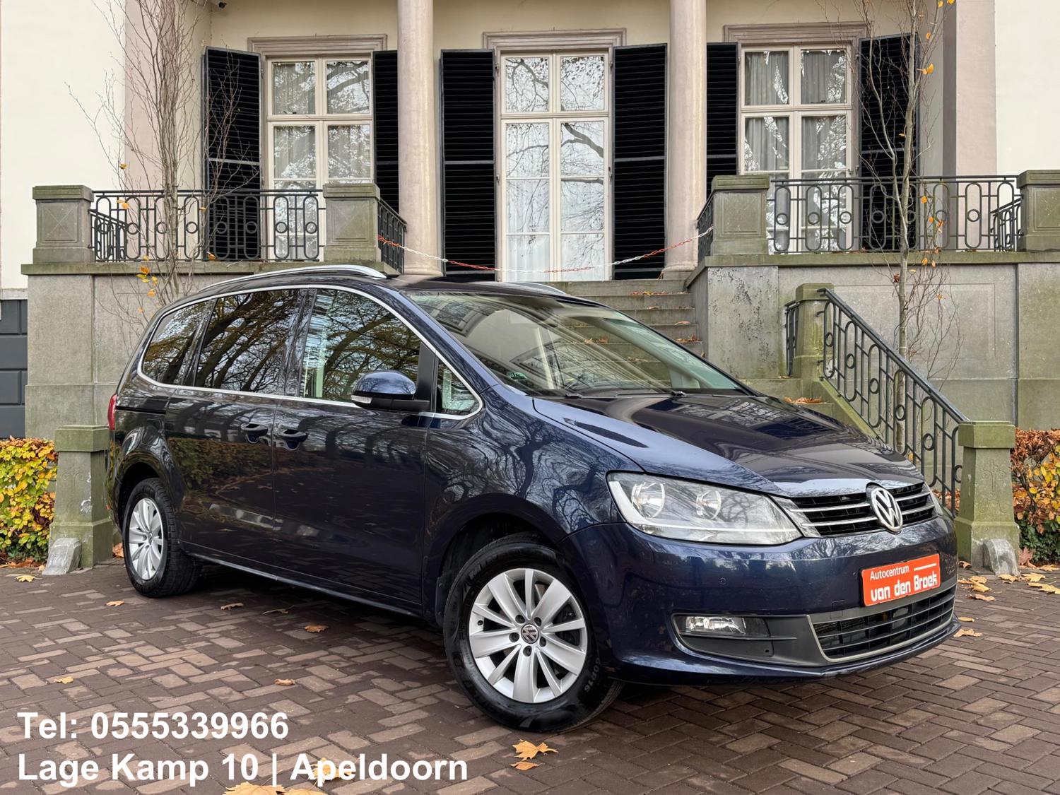 Volkswagen Sharan 1.4 TSI Highline 7p.Automaat Navi Camera Electr Schuifdeuren+achterklep Pdc Climate Cruise Ctr Trekhaak