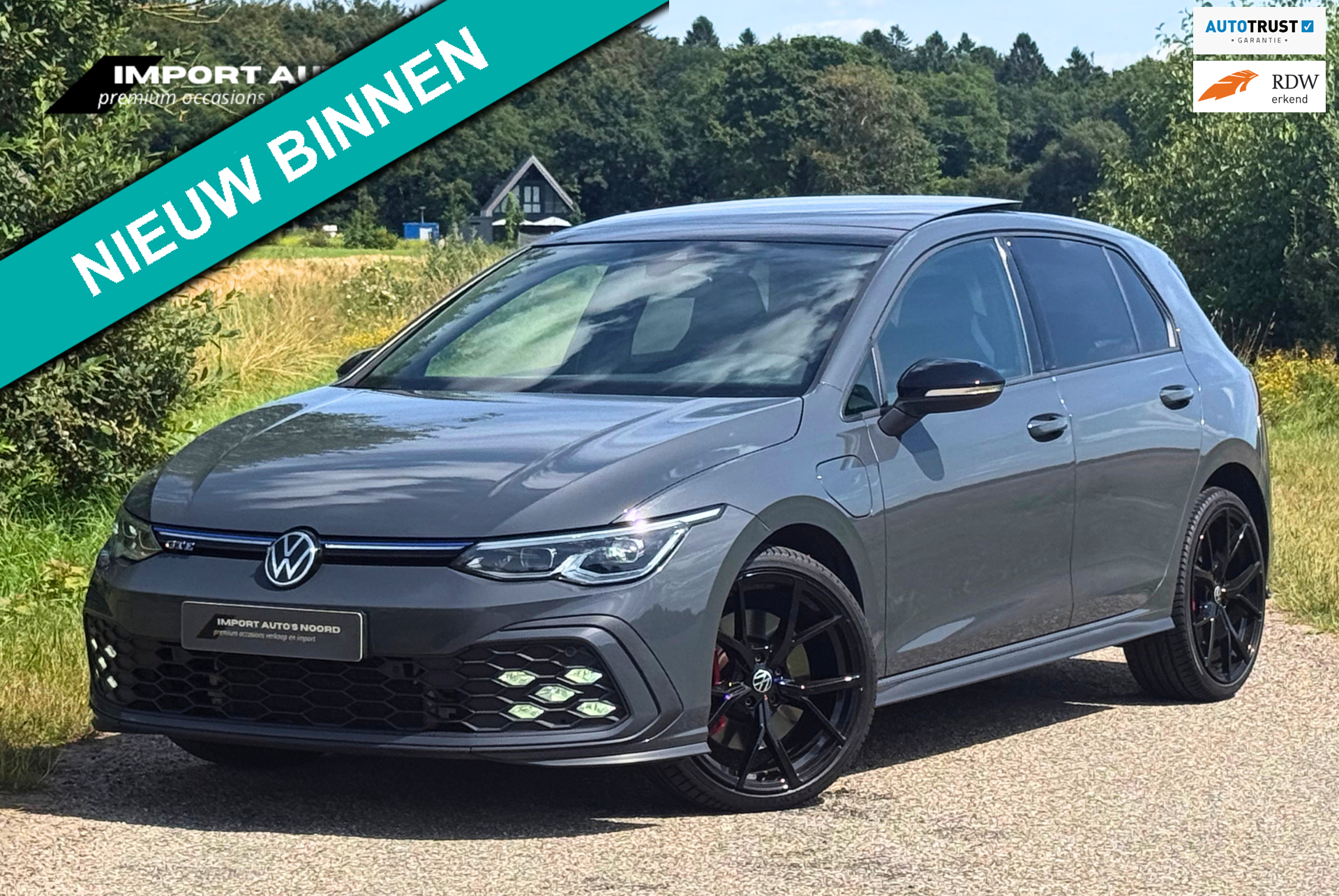 Volkswagen Golf 8 GTE Pano Black style ACC 19 inch Carplay (Marge)