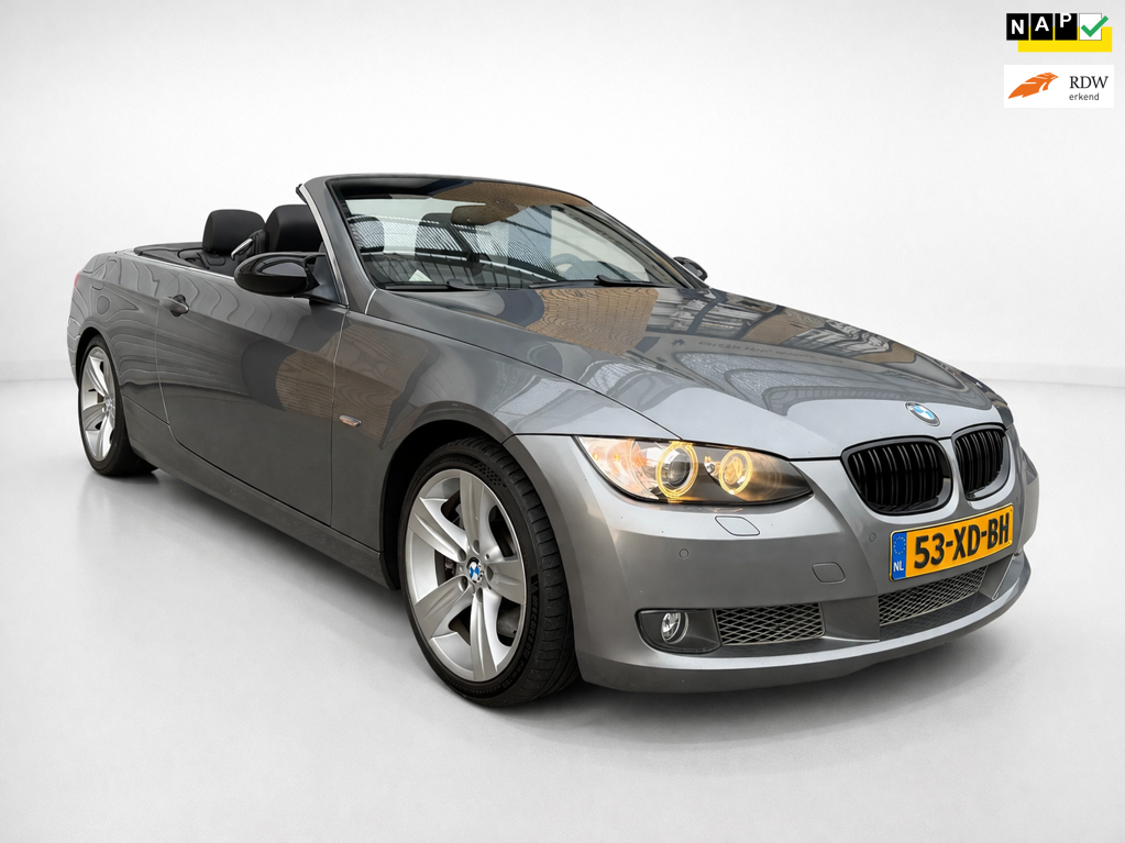 BMW 3-serie Cabrio 335i High Executive, apple carplay, pdc, autmaat, cabriolet, nap, lichtmetaal, cimat control, inruil mogelijk.