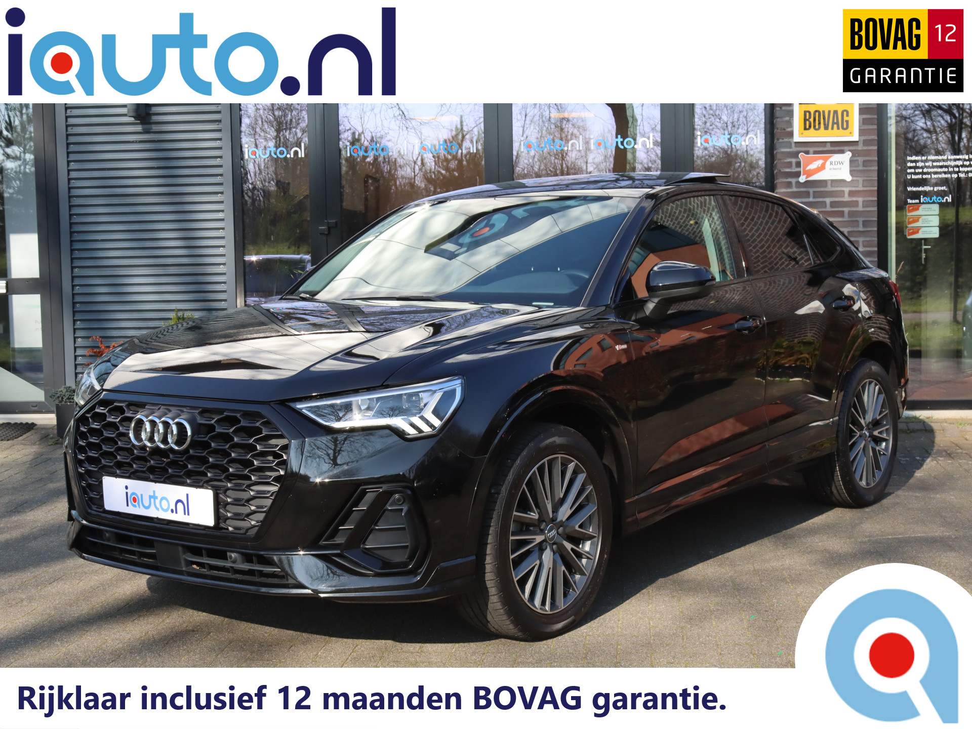 Audi Q3 35 TFSI S-Line Optiek Black