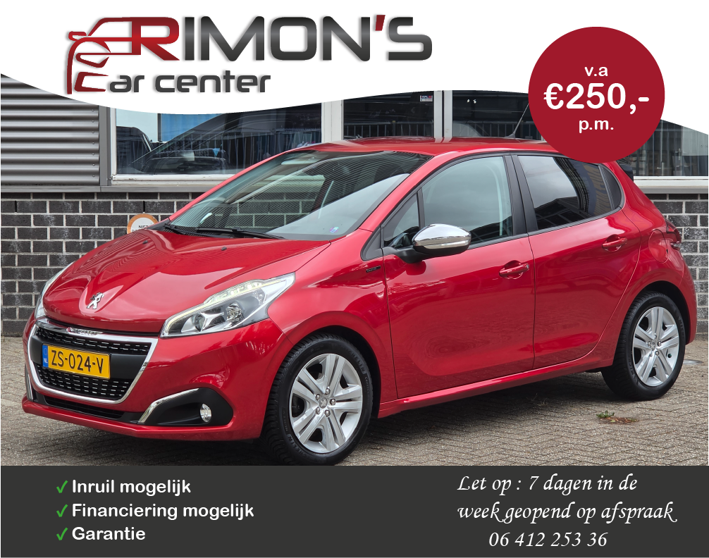 Peugeot 208 1.2 PureTech Signature Carplay Navi Pdc Cruise Controle
