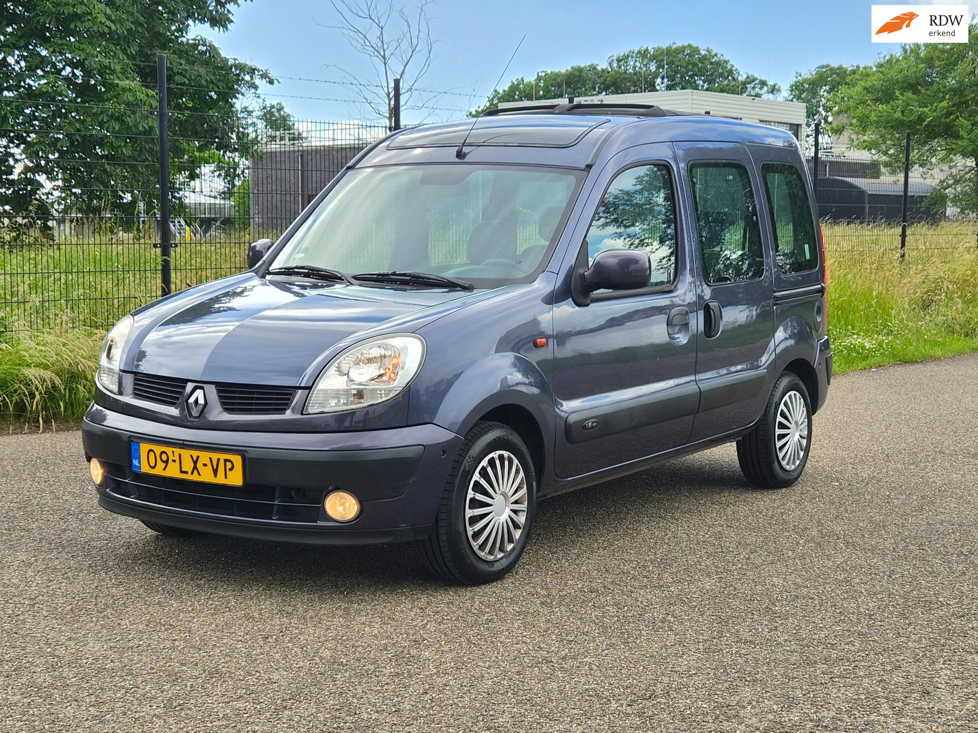 Renault Kangoo 1.6-16V Privilège Camperbasis|Panoramadak|Opendak|Trekhaak|APK
