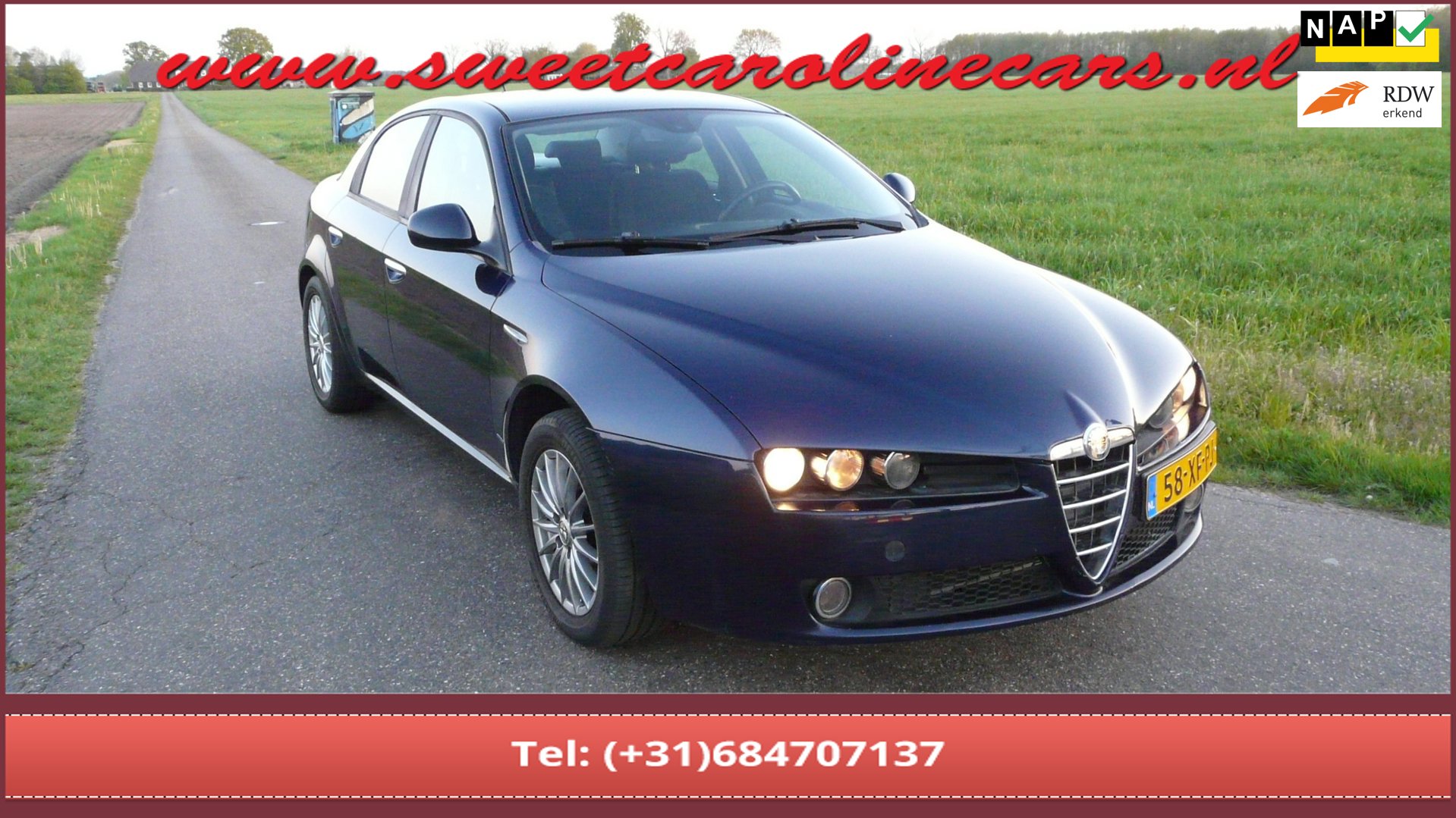 Alfa Romeo 159 2.2 JTS Business,Leder,Lmv's,...VOL!