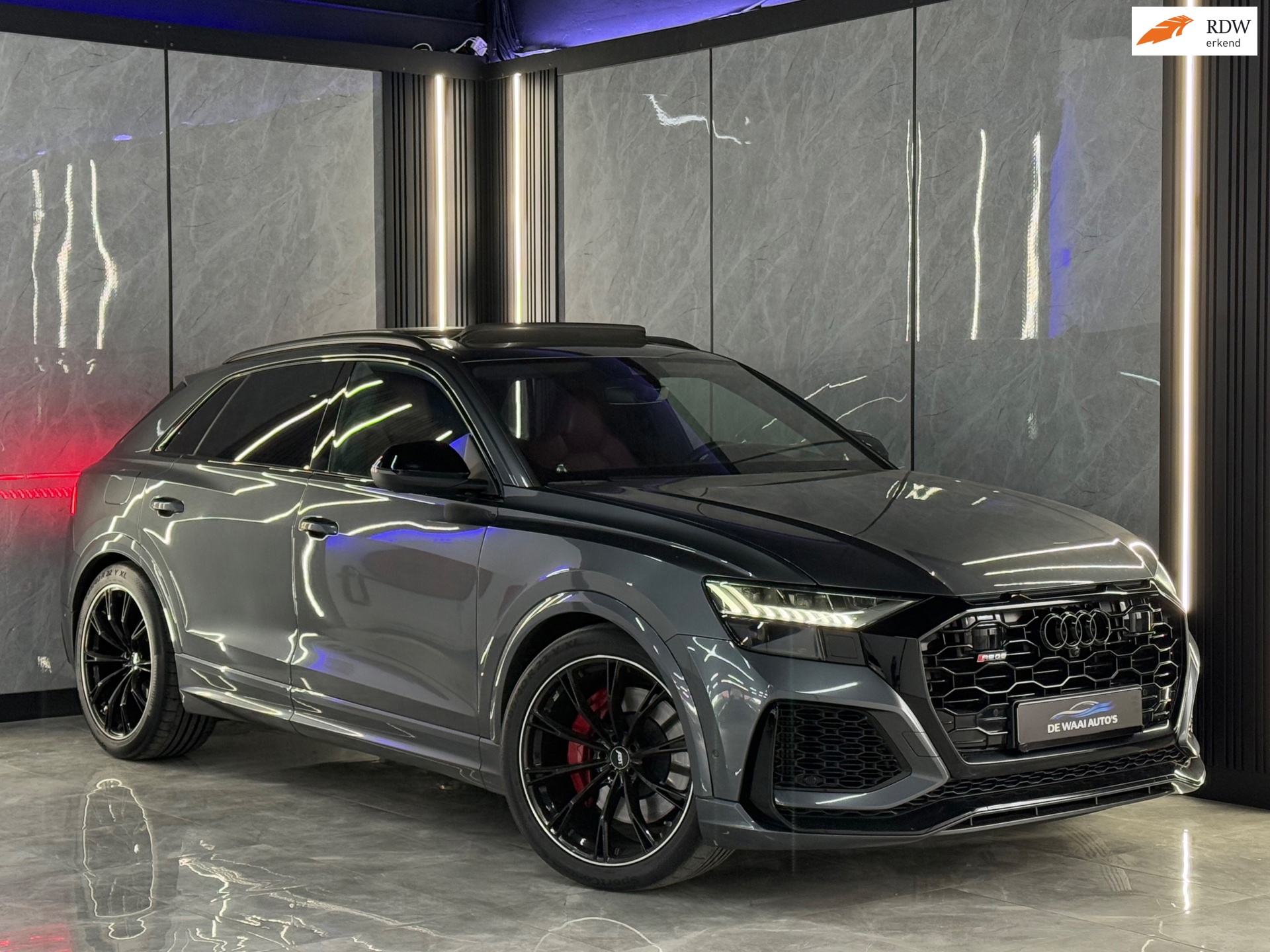 Audi SQ8 4.0 TDI Quattro B&O Advanced | Soft Close | HUD | 360° Camera | Matrix | Pano | Carbon interieur | Memory |elek. trekhaak