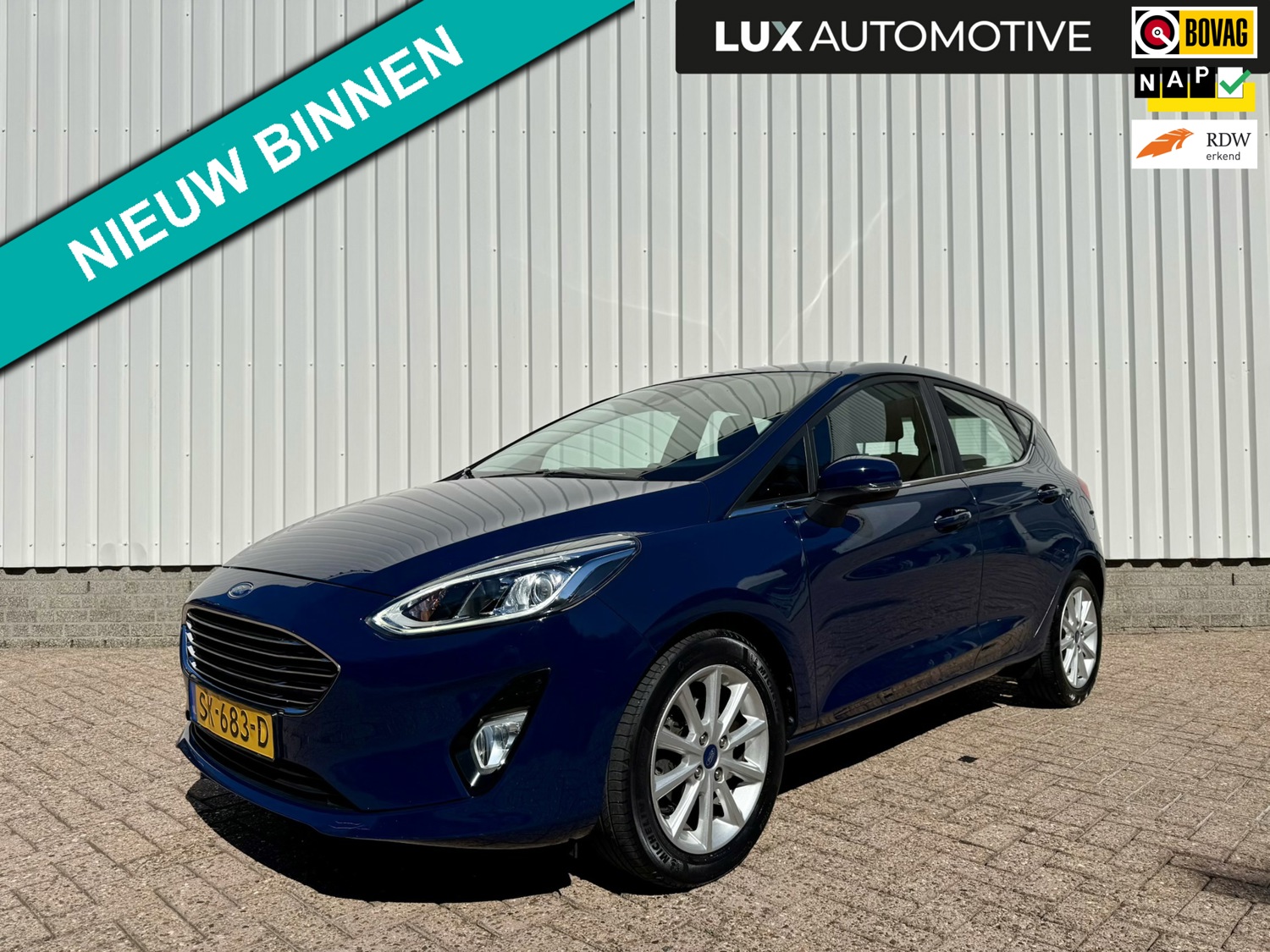 Ford Fiesta 1.0 EcoBoost Titanium Automaat, CarPlay, Navi, Clima, NAP