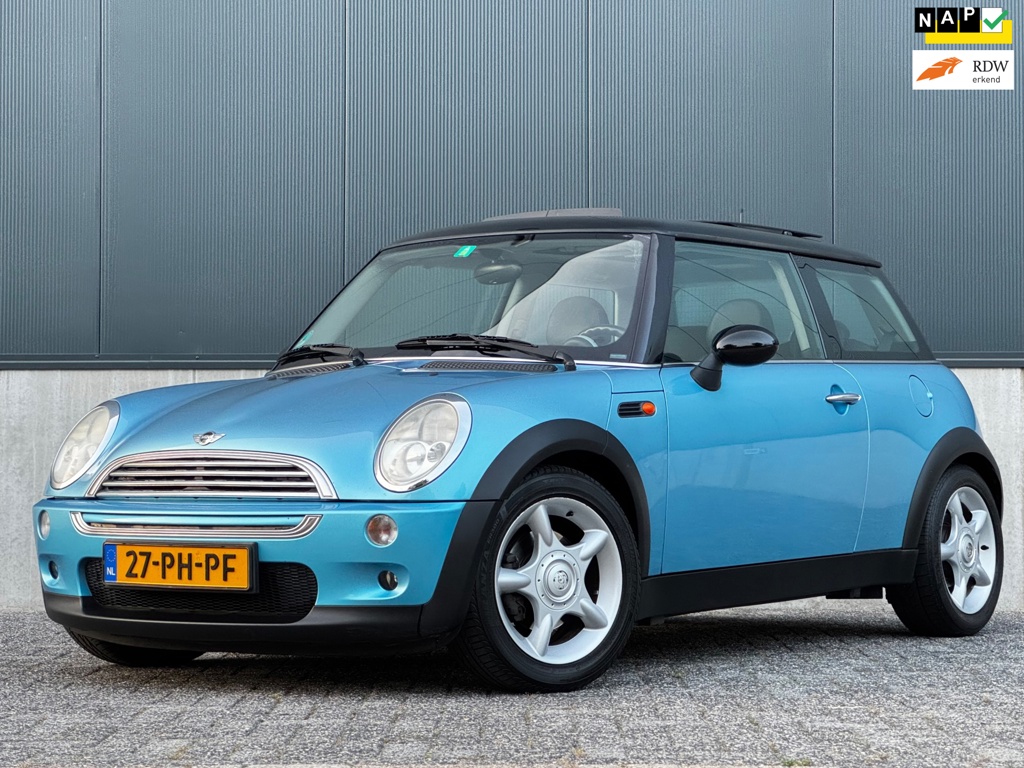 Mini 3-Deurs 1.6 Cooper Chili|PANO|CRUISE|HALFLEDER|AIRCO|