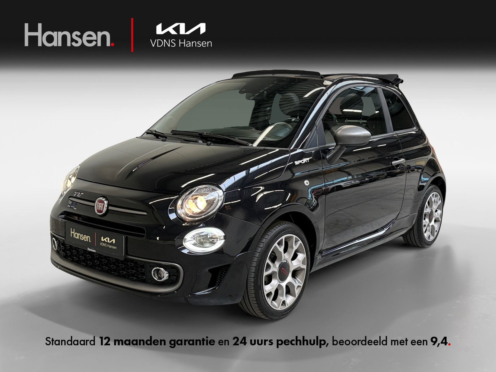 Fiat 500C 1.0 Hybrid Sport I Cabrio I Cruise Control I Carplay