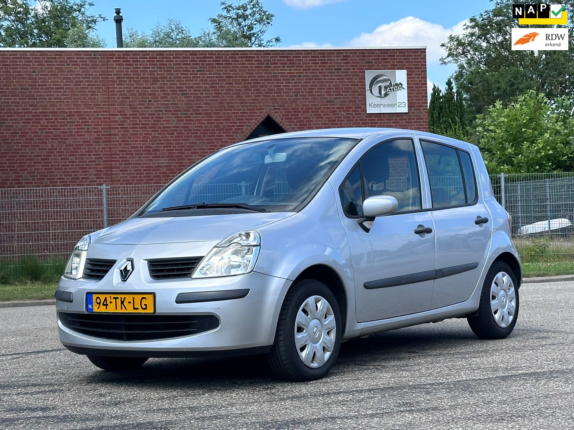 Renault Modus 1.6-16V Air Automaat*Cruise*Distributie VV*76.000 NAP*15-08-2027 APK*Airco*