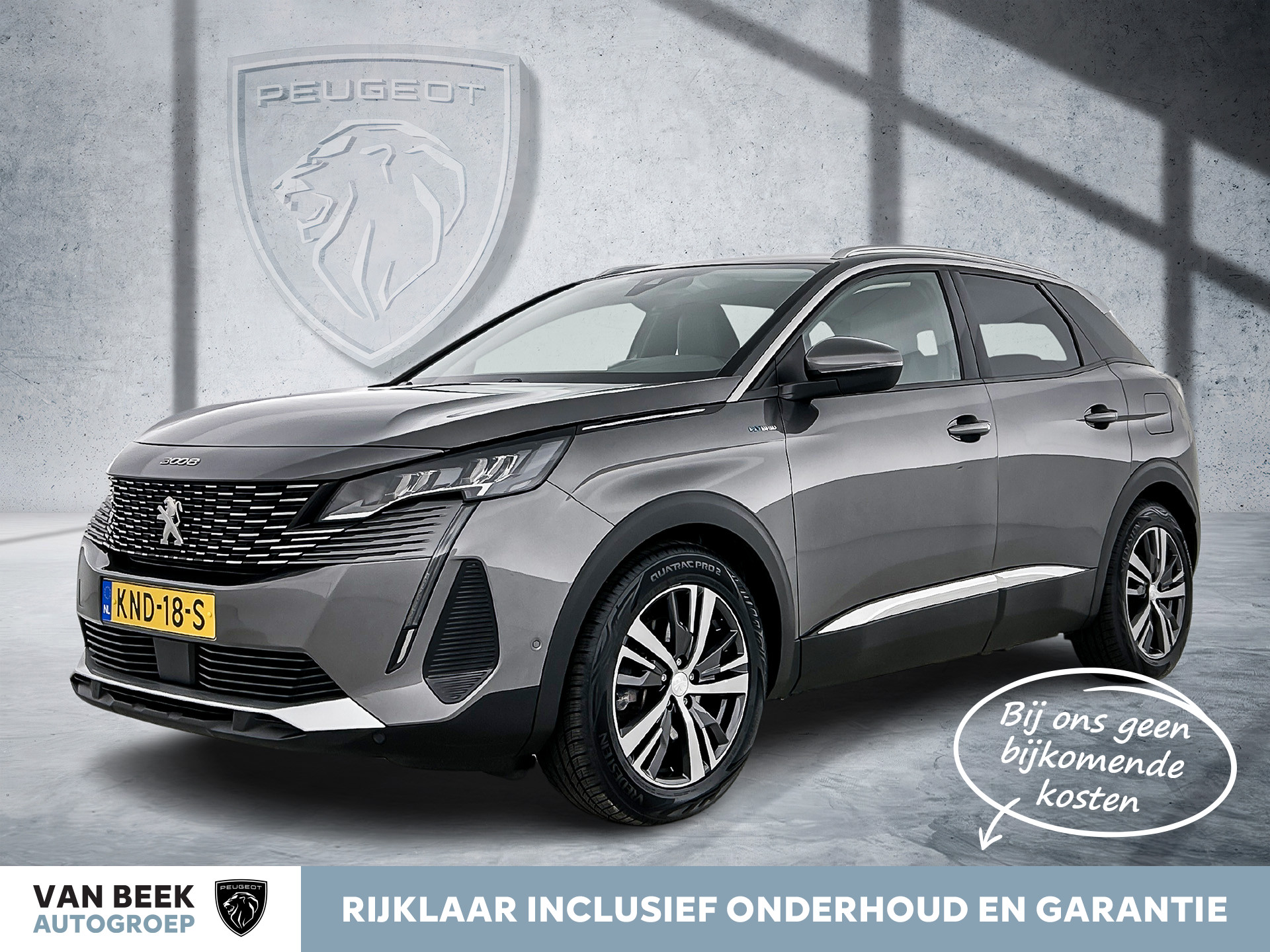Peugeot 3008 Plug-in Hybrid 225pk AUtomaat Blue Lease Allure