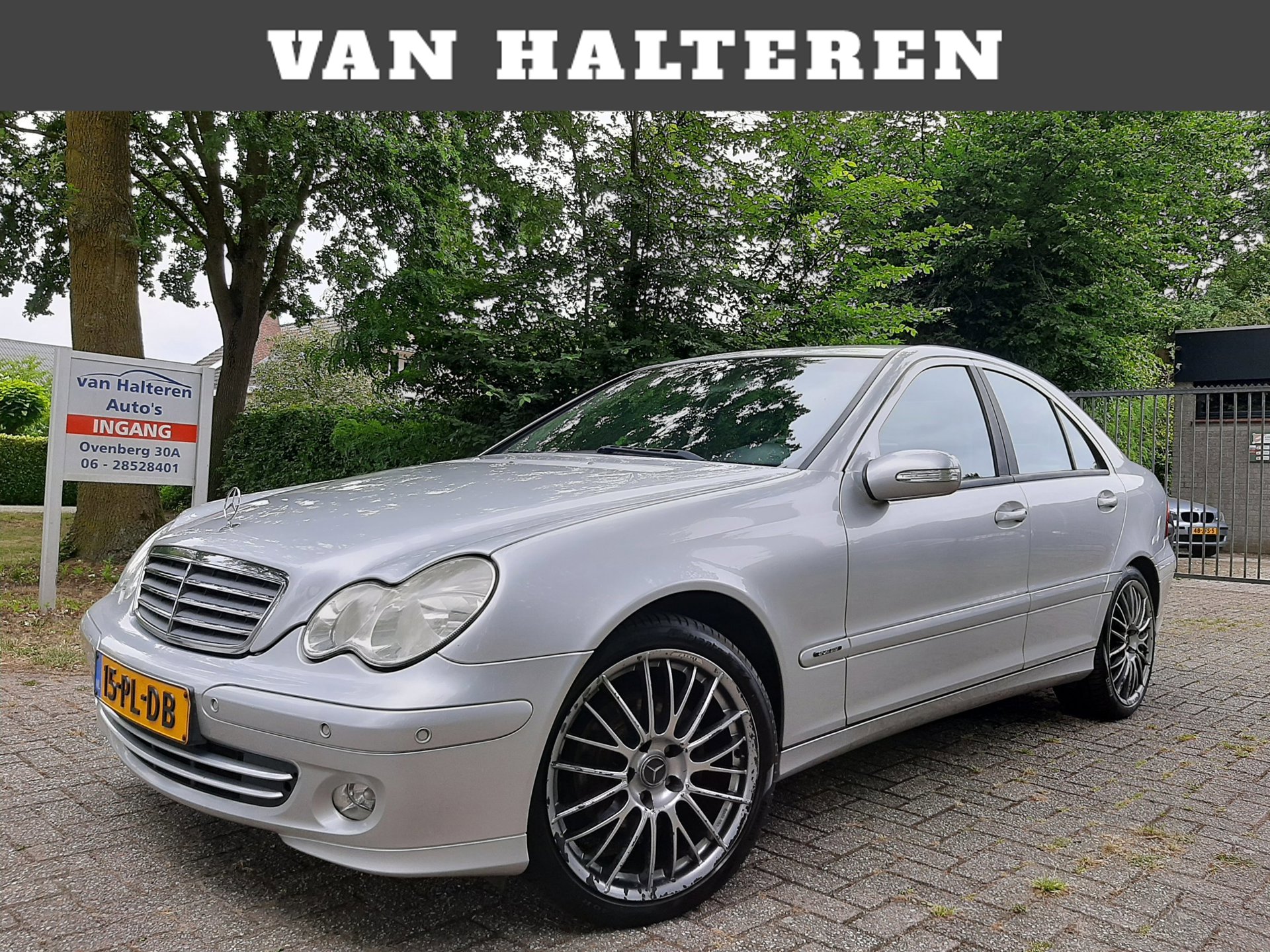 Mercedes-Benz C-klasse 200 K. 163PK Airco Leder Sportvelgen