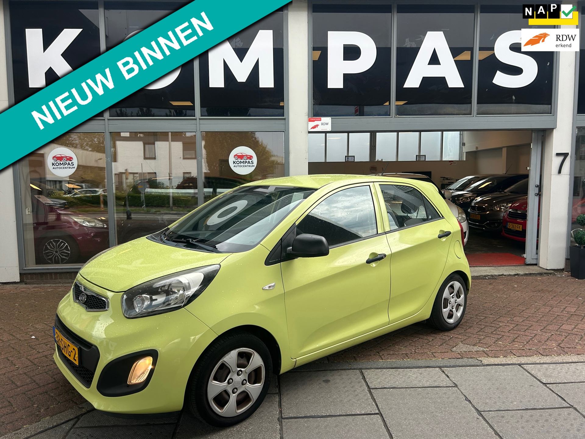 Kia Picanto 1.0 CVVT Comfort Pack |1EIG|Airco|USB|EL.Ramen|AUX|APK