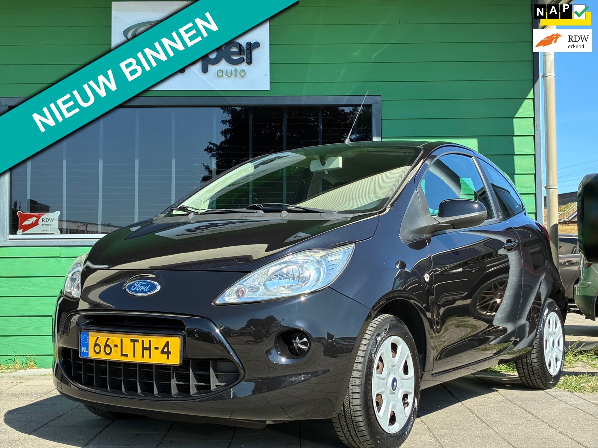 Ford Ka 1.2 Cool&Sound|1e Eigenaar|D-riem v.v.|Airco|Elektr.ramen|Nieuwe APK|NAP|