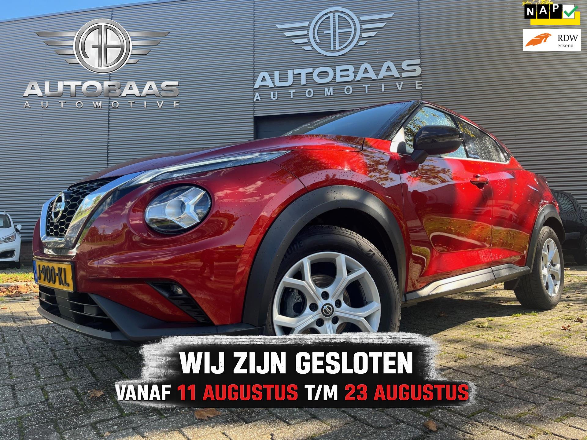 Nissan Juke 1.0 DIG-T N-Connecta **APK 03-2028**NW MODEL* NL-AUTO+NAP+1EIG+FULL LED+CAMERA+NAVI APPLE CARPLAY+CLIMATE CONTROL+BTW