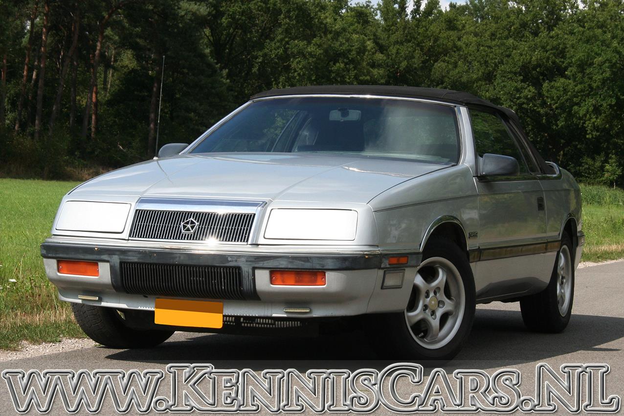 Chrysler 1987 Le Baron Convertible Cabrio
