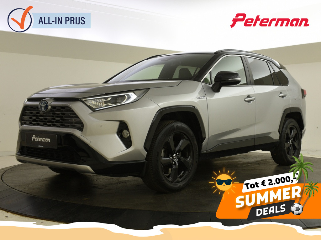 Toyota RAV4 2.5 Hybrid AWD Style Bi-tone | Halfleer | PDC | Elektr. a. klep