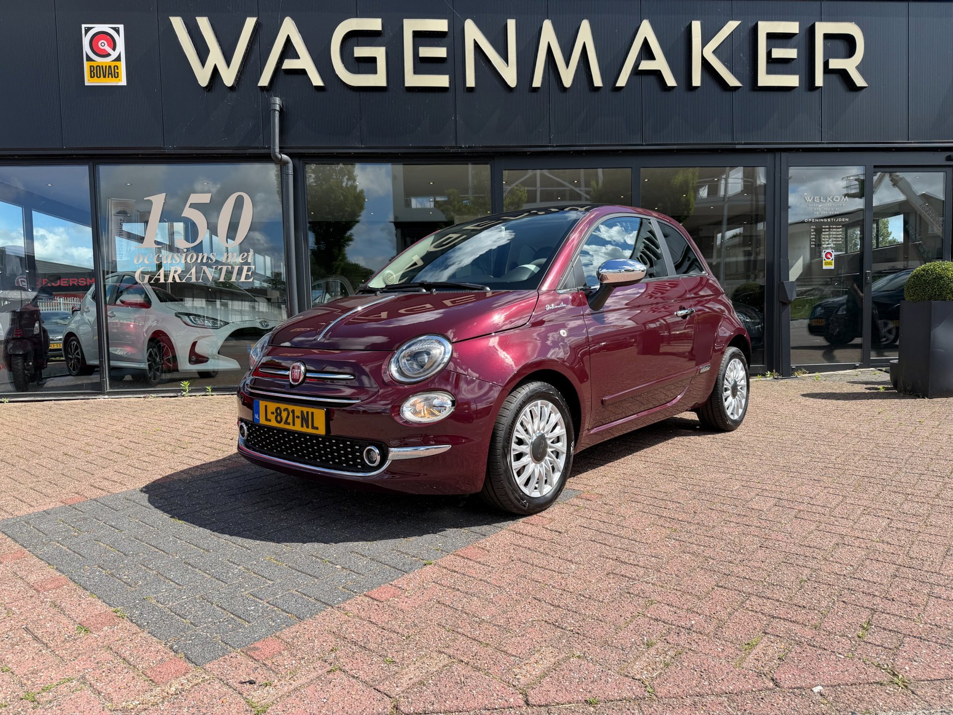 Fiat 500 1.0 Hybrid Dolcevita Clima|Cruise|PANO|Carplay!