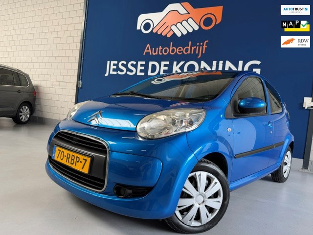 Citroën C1 1.0-12V Ambiance / bj.2011 / kleur: blauw / 5 deurs / airco / NAP met 158277 km.en APK tot 04/2027 / Zeer Zuinige Auto.