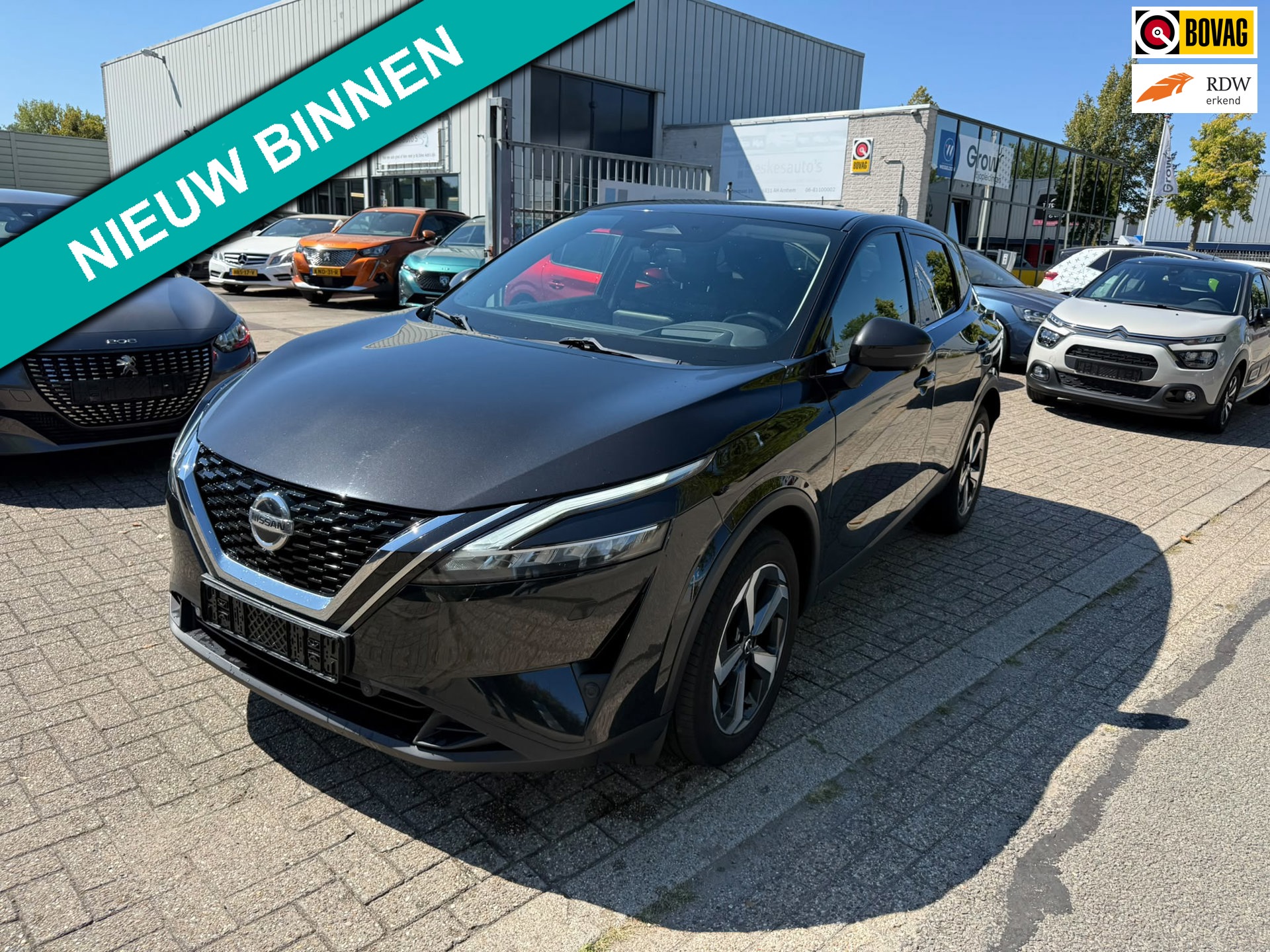 Nissan Qashqai 1.3 MHEV Xtronic N-Connecta, Navi, Trekhaak, Camera, Airco, Dealer auto, INC BTW, 1ste eigenaar