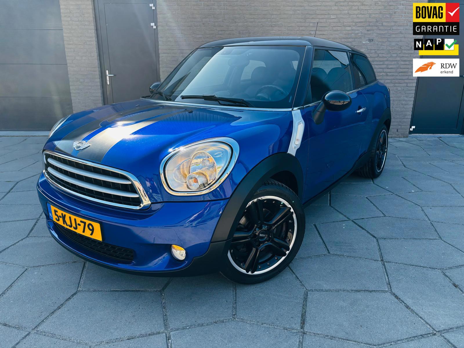 Mini Mini Paceman 1.6 Cooper Chili|2x glazen dak| 4 nieuwe All-Season| een echte PACEMAN |zeer mooi |