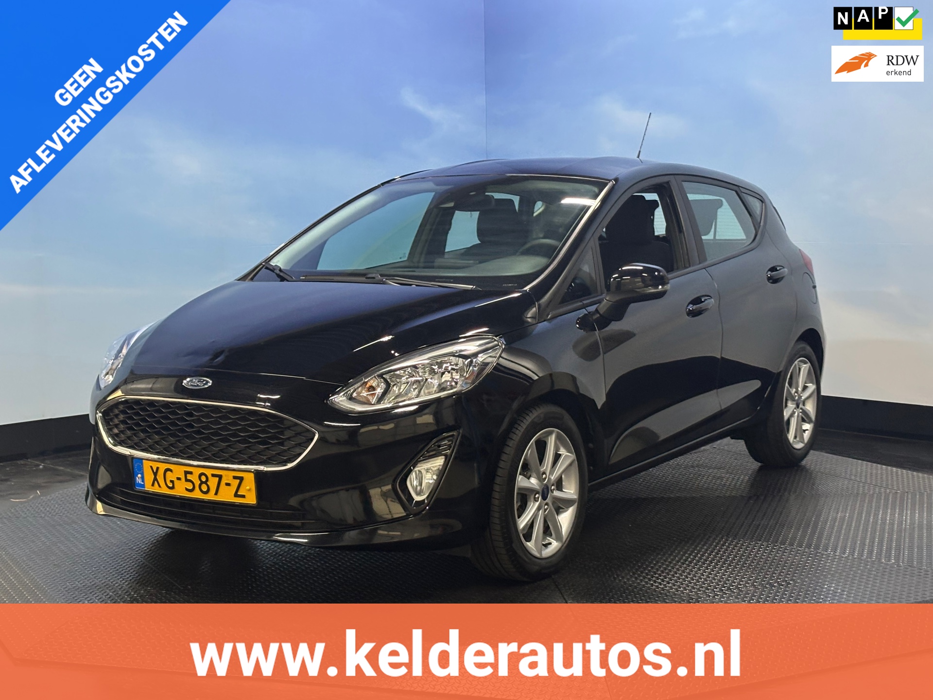 Ford Fiesta 1.1 Airco | Cruise | Navi | Lichtmetalen velgen