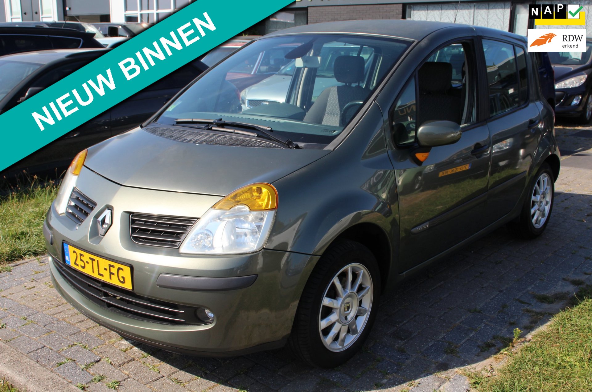 Renault Modus 1.4-16V Team Spirit Airco Cruise LM-Velgen Elec pakket NAP APK