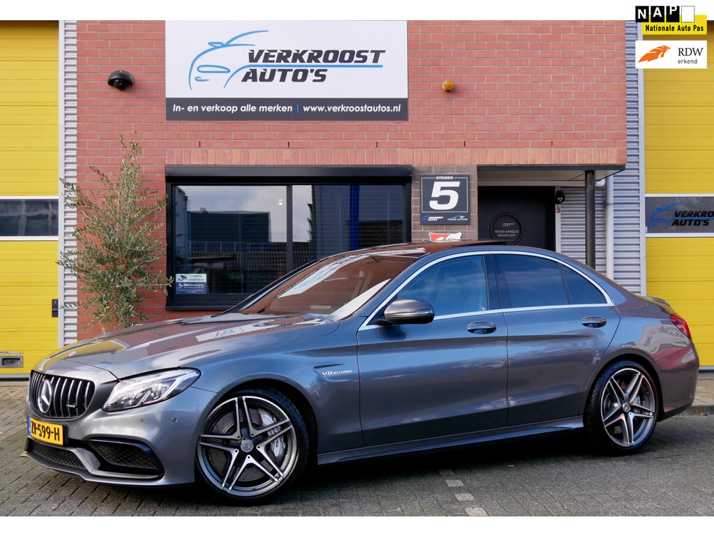 Mercedes-Benz C-Klasse AMG 63 S C63S pano. camera. dealer onderhouden
