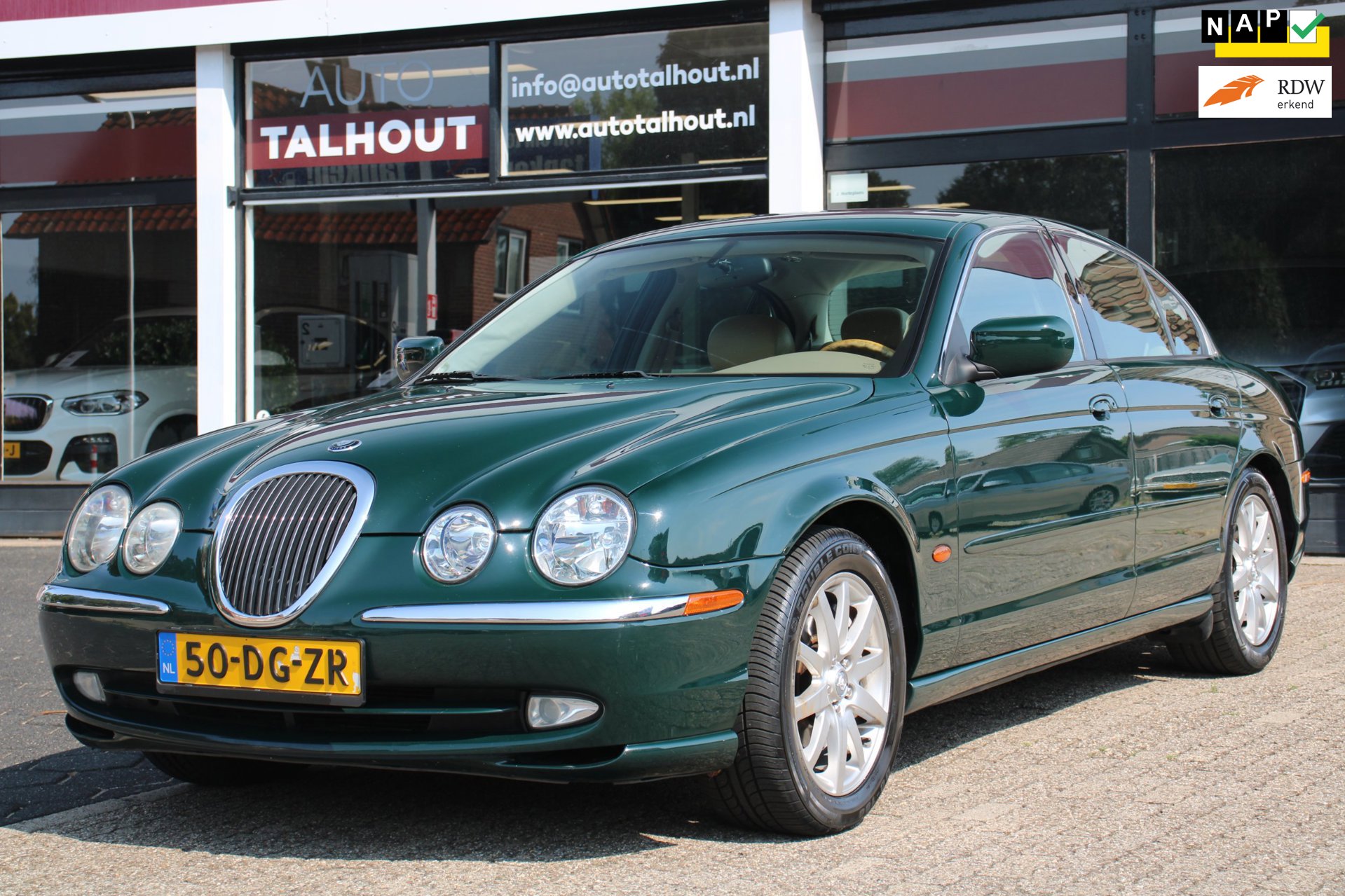 Jaguar S-type 3.0 V6 Executive - Automaat, Leder interieur, Open dak, NL auto, Youngtimer