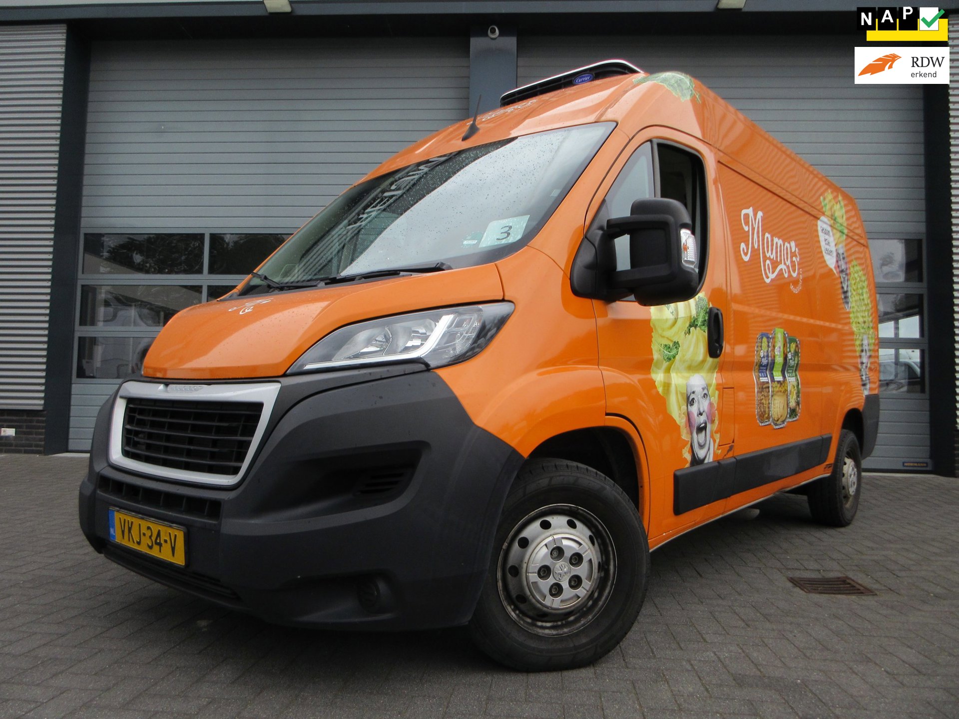 Peugeot Boxer 333 2.2 BlueHDi 120 L2H2, Koelwagen, Kühlwagen.