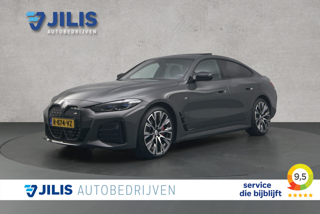 BMW i4 M50 High Executive 84 kWh | Schuif-/kanteldak | Lederen bekleding | LED koplampen