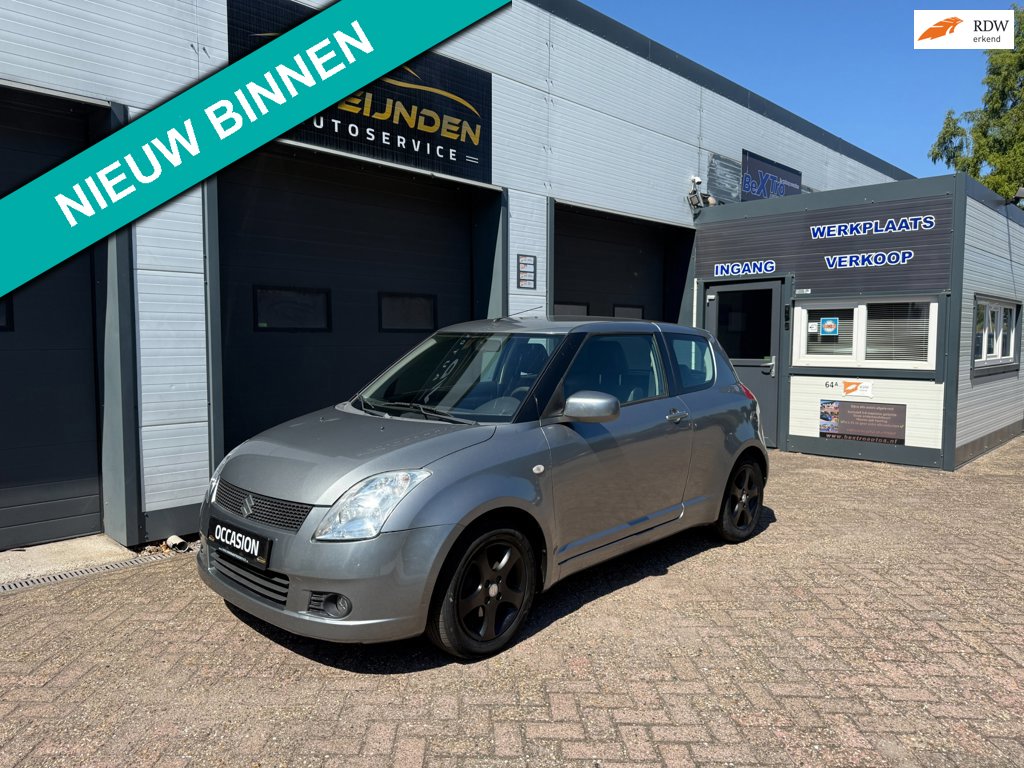 Suzuki Swift 1.3 3-deurs – Airco – Nieuwe APK & Beurt – Antraciet