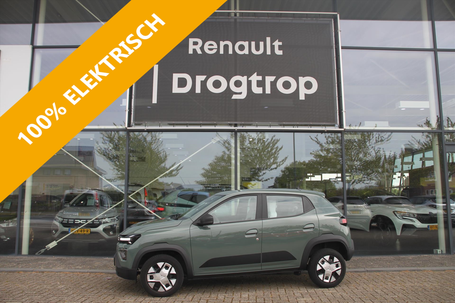 Dacia Spring 65PK-COMFORT-15DKM-AIRCO-CC-100%-ELECTR.-