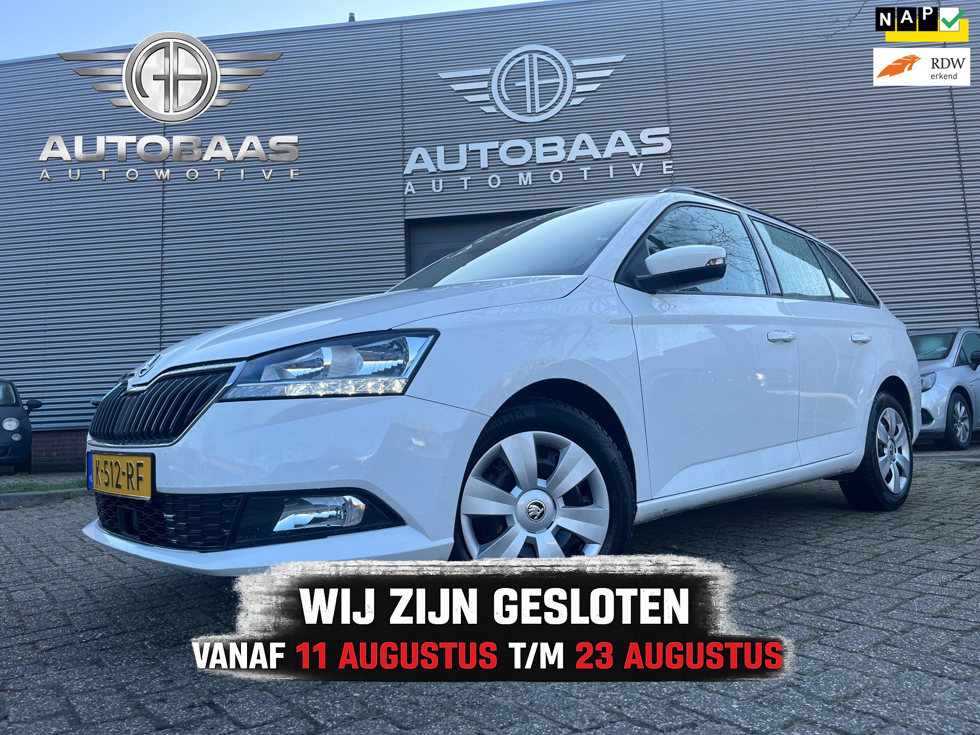 Skoda Fabia Combi 1.0 TSI Ambition AUTOMAAT+NL-AUTO+NAP+1EIG+NAVI+PARKEERSENSOREN+CRUISECONTROL+CLIMATE CONTROL+INCL BTW+