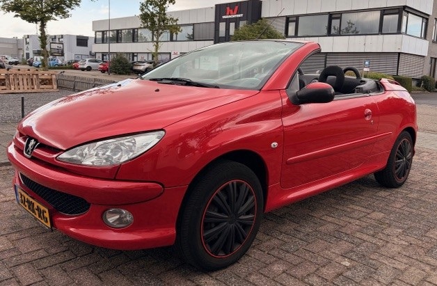 Peugeot 206 CC 1.6-16V Elektrisch dak