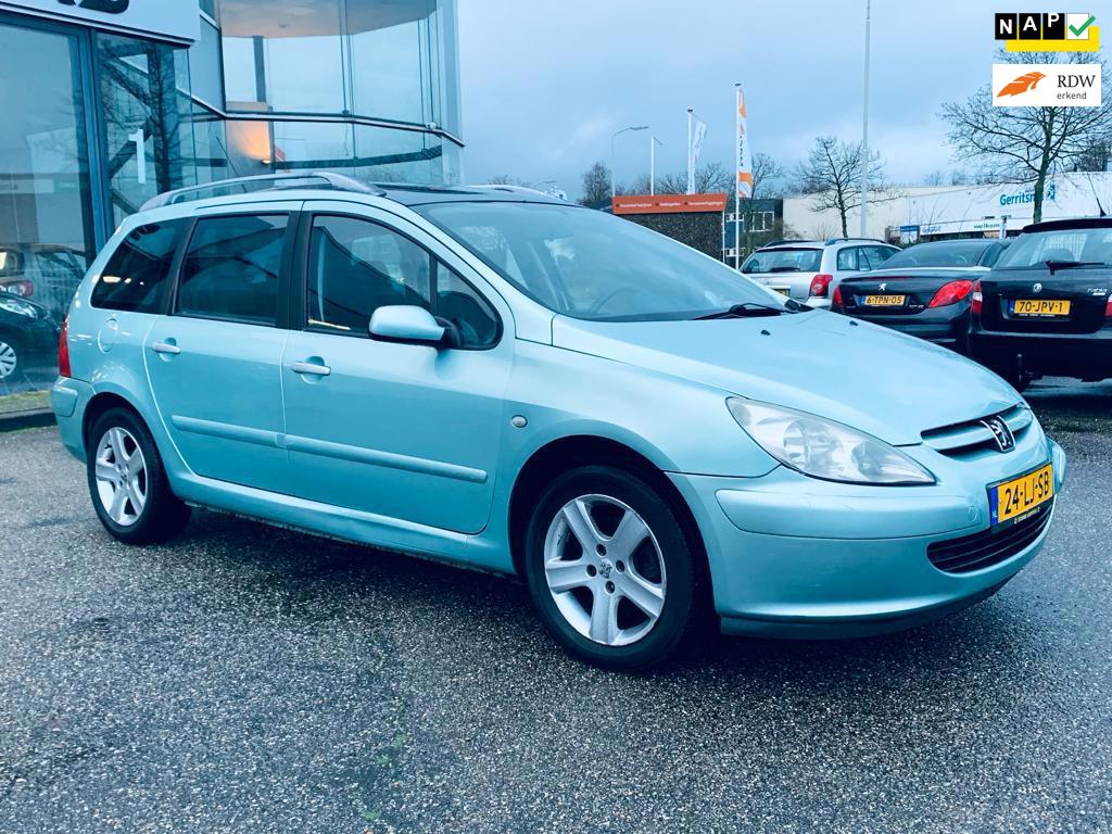 Peugeot 307 SW 2.0 16V, Automaat, 7Persoon, Airco, NAP, APK