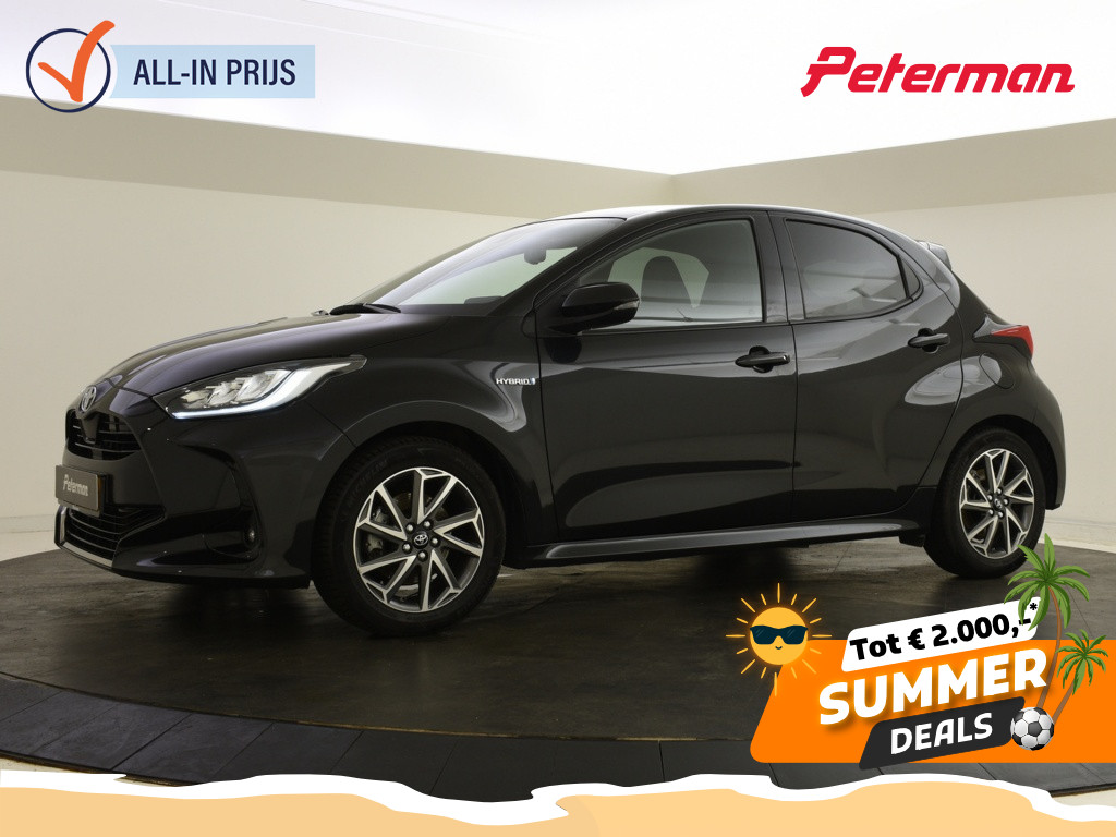 Toyota Yaris 1.5 Hybrid Lounge | Carplay | Panorama | Halfleer |