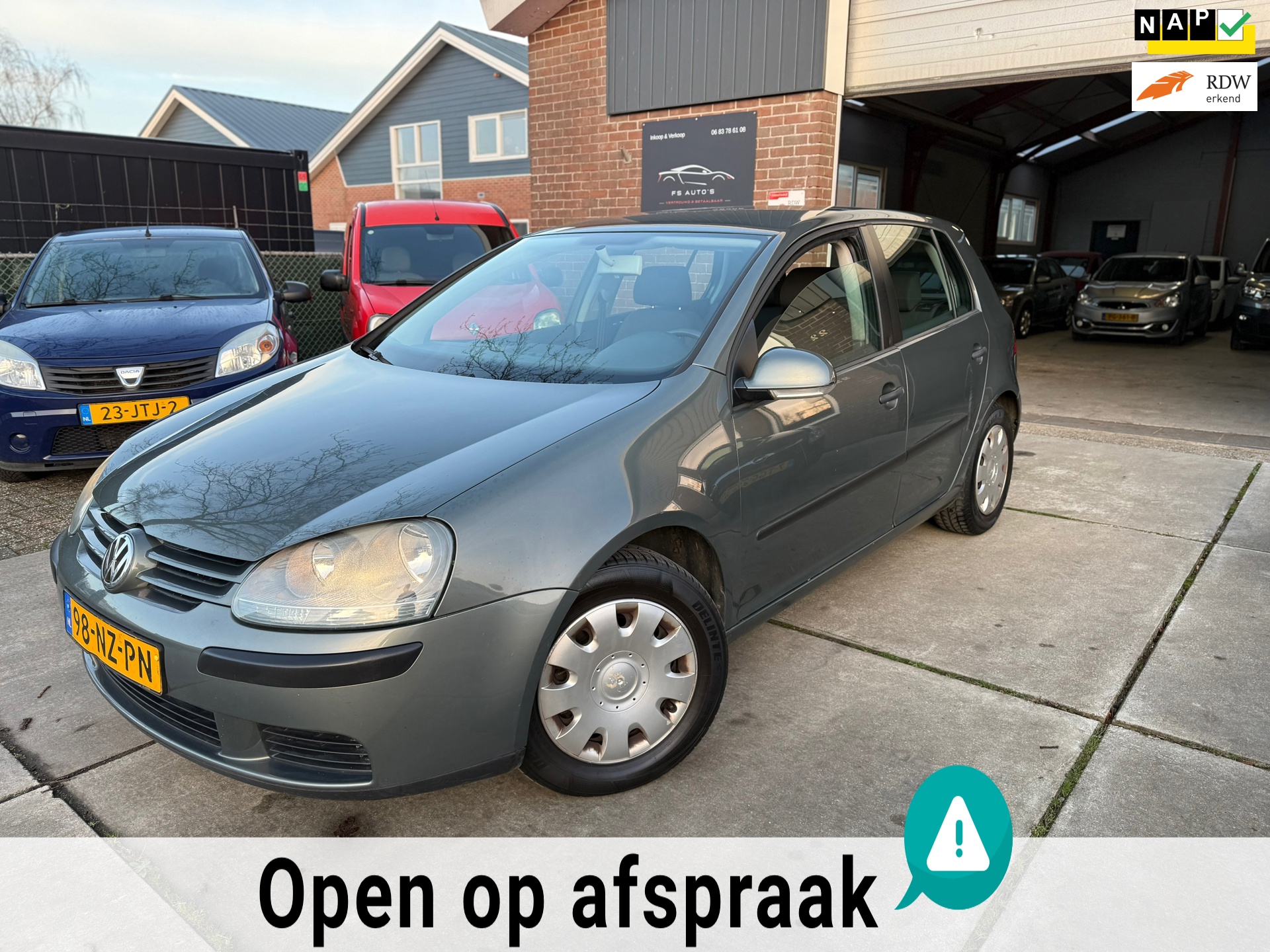 Volkswagen Golf 1.6 FSI Trendline ||LEES TEKST|| NAP|AUTOMAAT|AIRCO|CRUISE|STOELVERWARM|ARMSTEUN|CLIMA|ELECTPKKT|CENTRDEUREN|