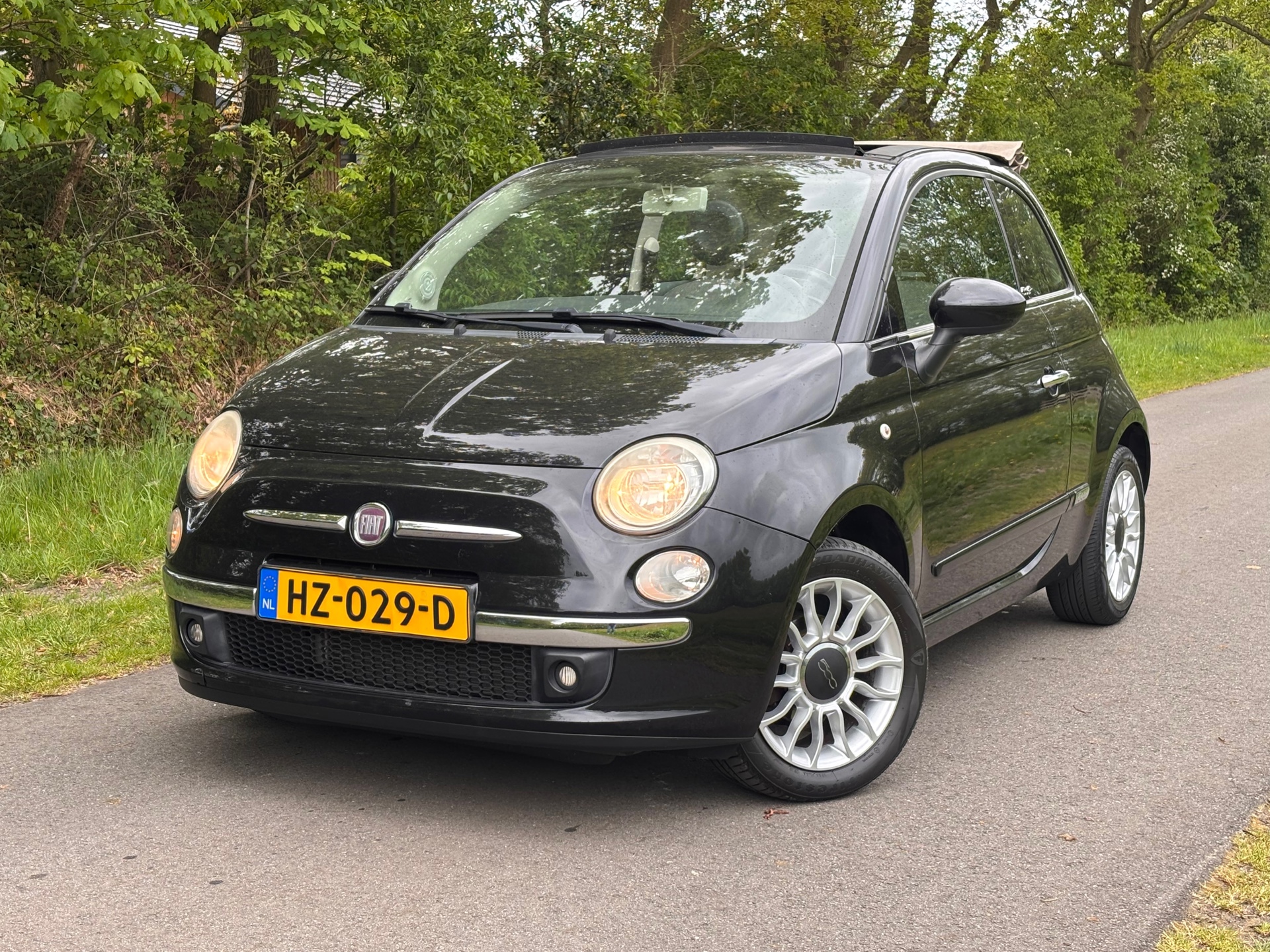 Fiat 500 C 1.2 Lounge Airco Cabriolet!