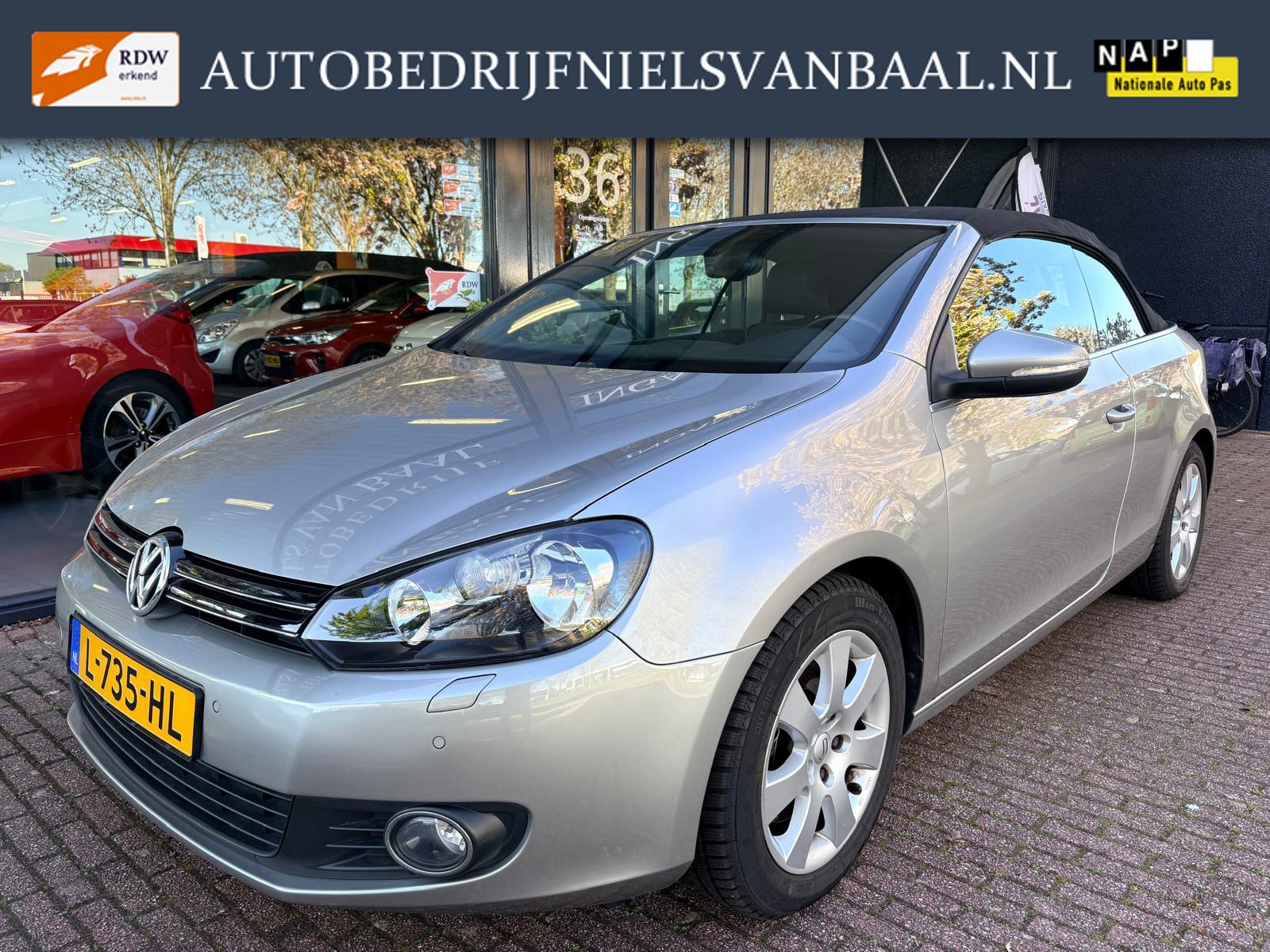 Volkswagen Golf Cabriolet 1.4TSI Nieuw/Dealer Auto/Apk 07-27