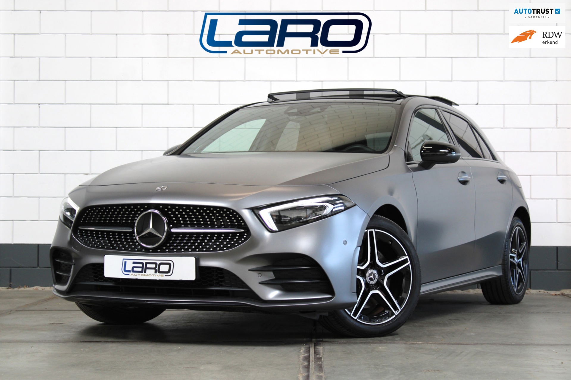 Mercedes-Benz A-klasse 250 e AMG Line Uniek! | Pano Leer ACC Burmester HuD 360 Multibeam CarPlay Keyless